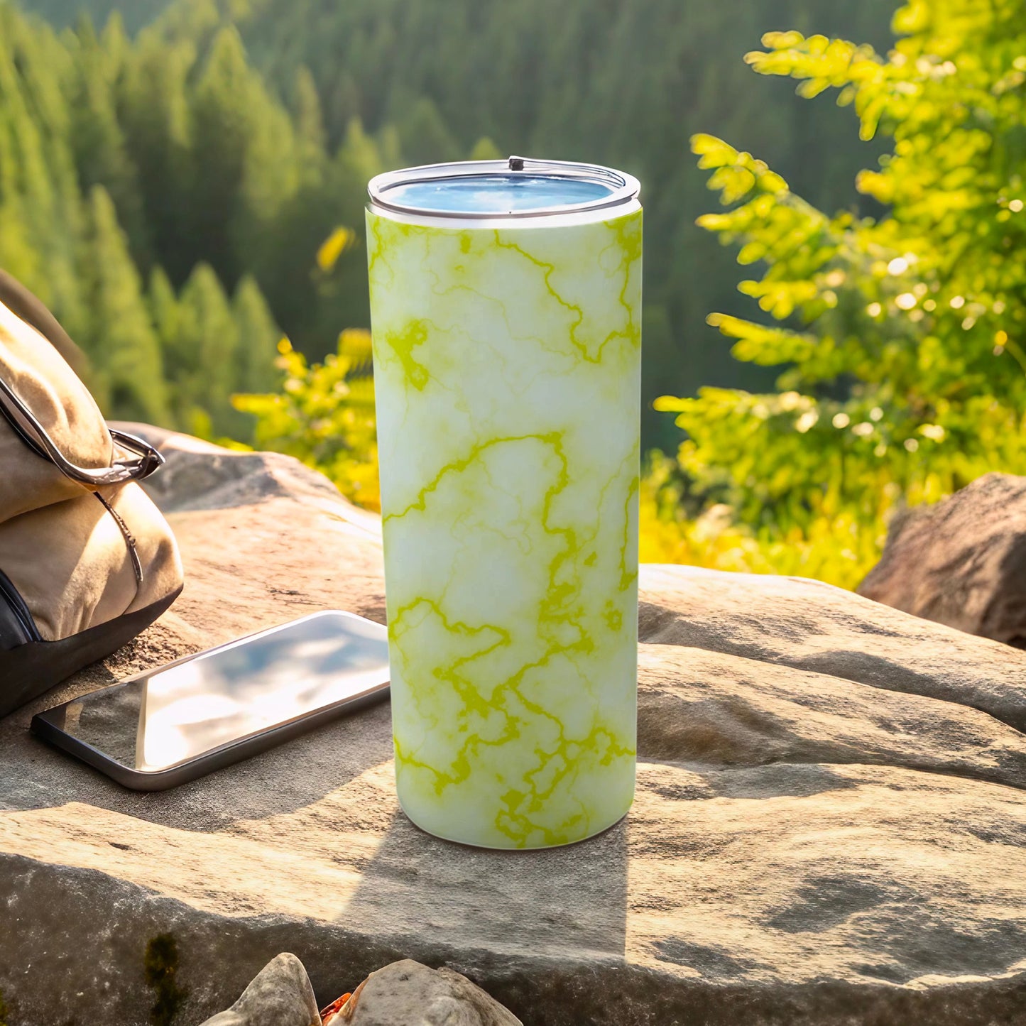Light Green Marble Pattern Tumbler product type