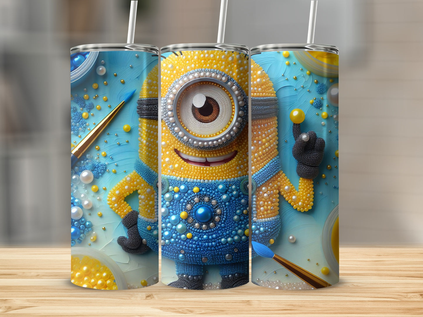 Cute Cartoon Character Tumbler Ideal for Kids Drinkware
