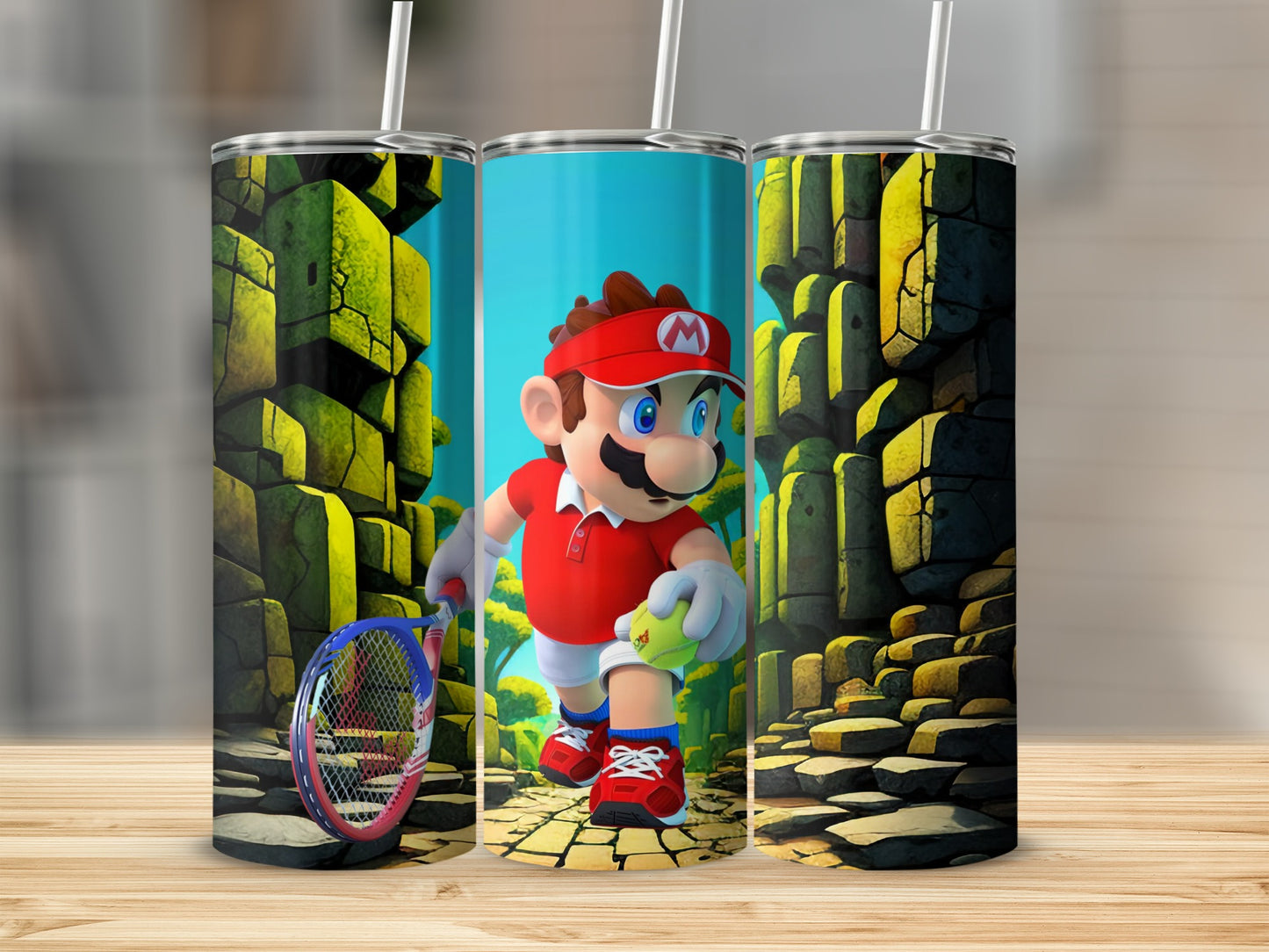 Retro Video Game Character Adventure Tumbler
