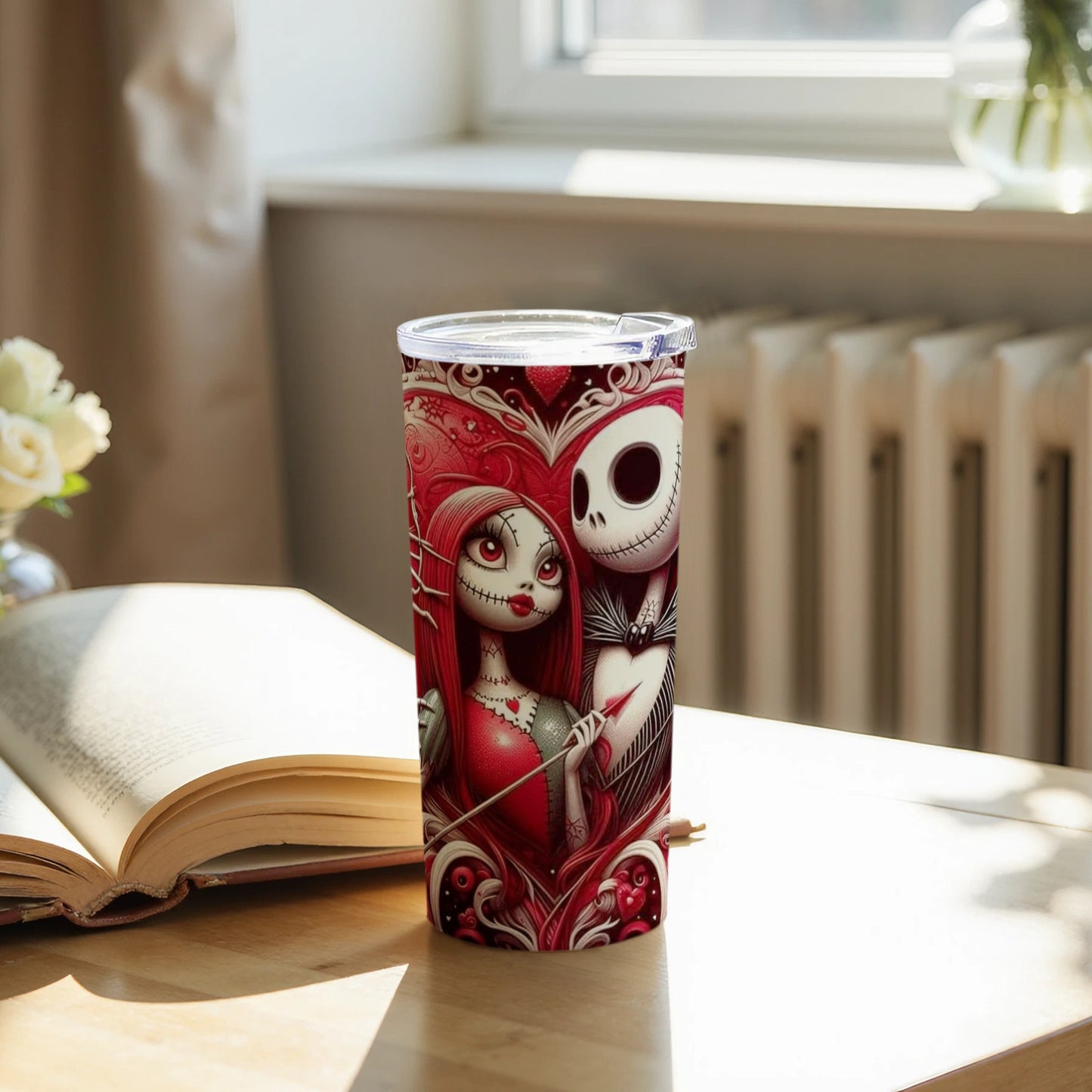 Tim Burton Inspired Nightmare Before Christmas Tumbler