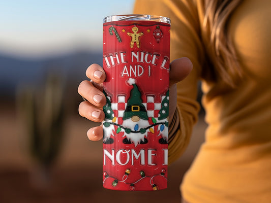 The Nice List And I Memorial Scene Tumbler