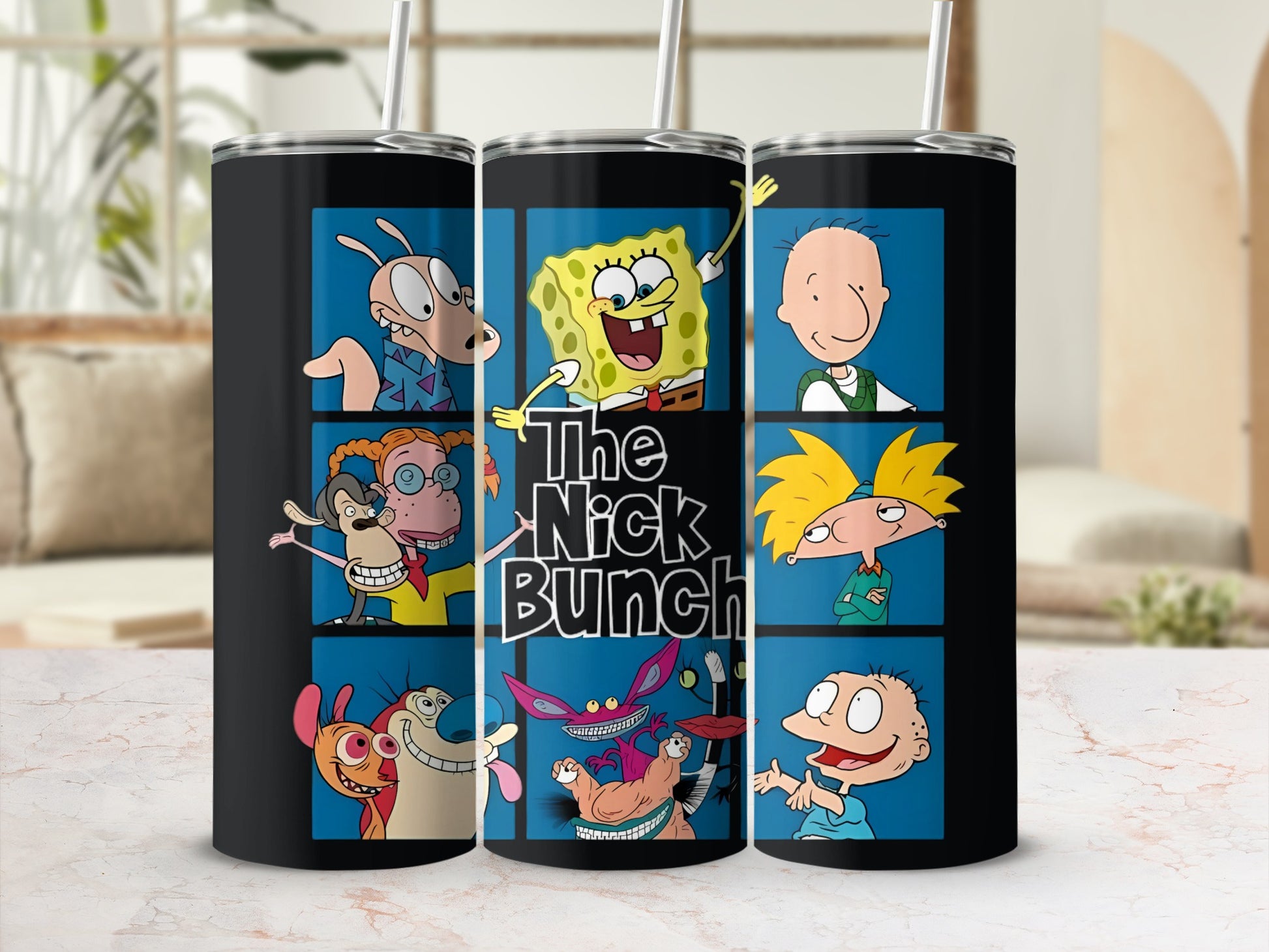 The Nick Bunch Cartoon Characters Themed Tumbler