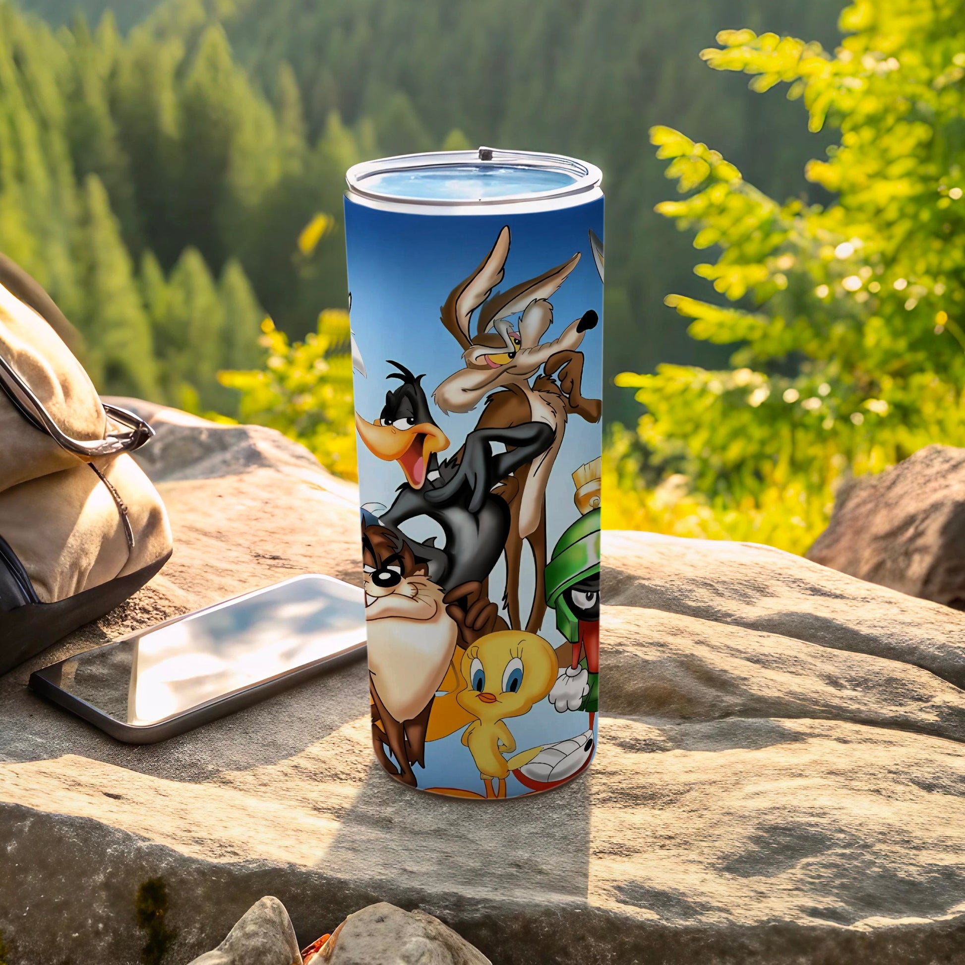 Cartoon Characters Themed Tumbler Cup
