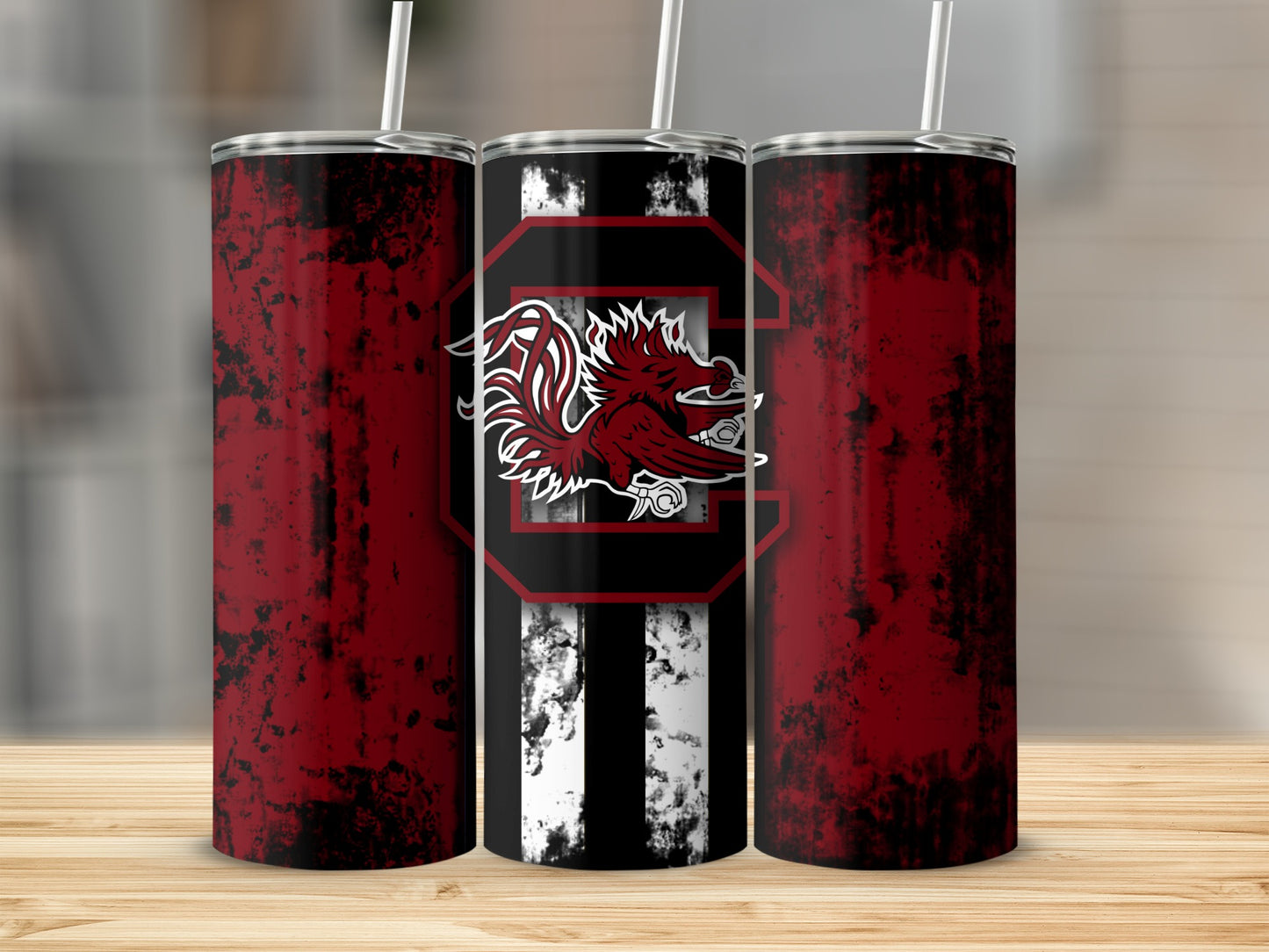 South Carolina Gamecocks Tumbler with Logo Design