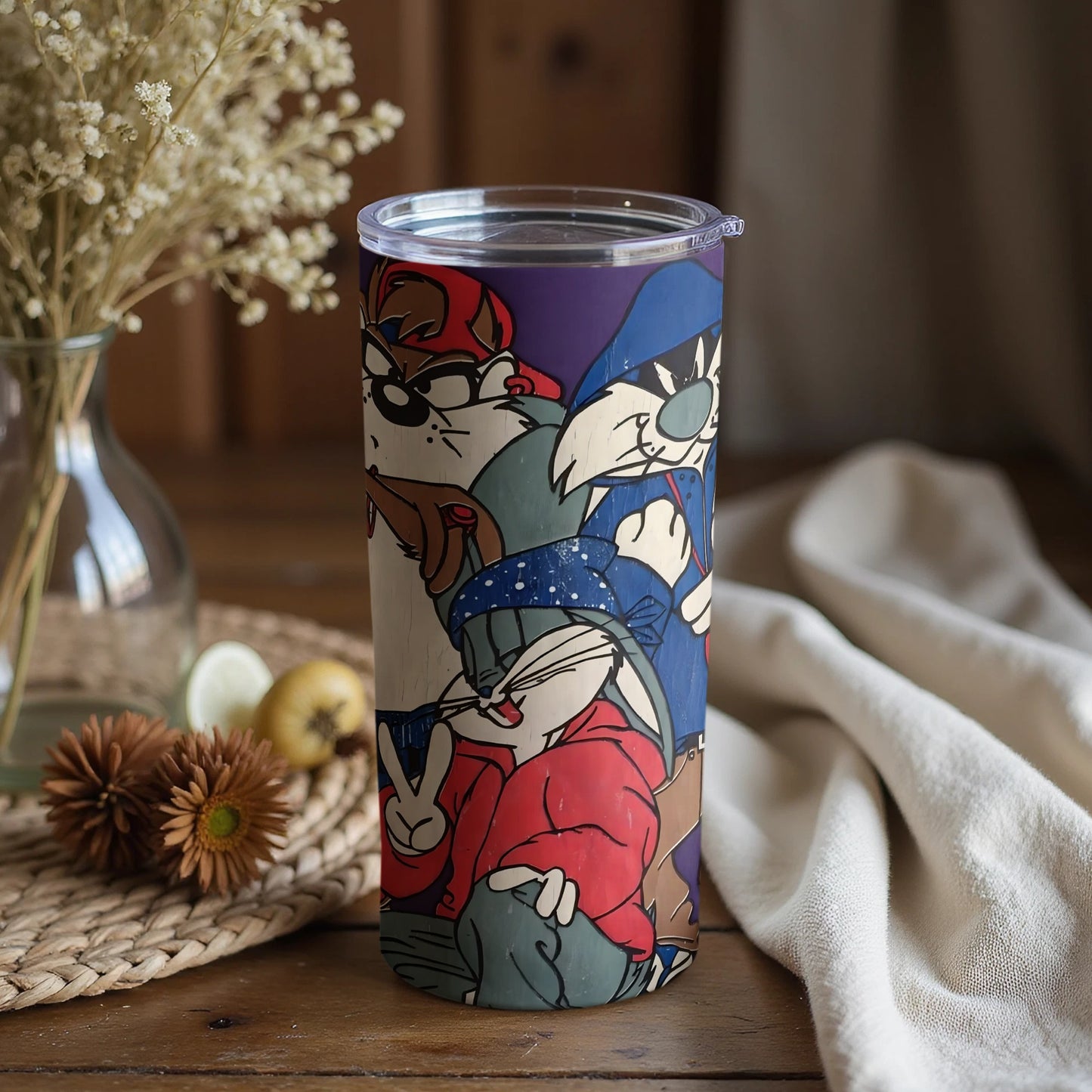 Fun Cartoon Animal Characters Tumbler
