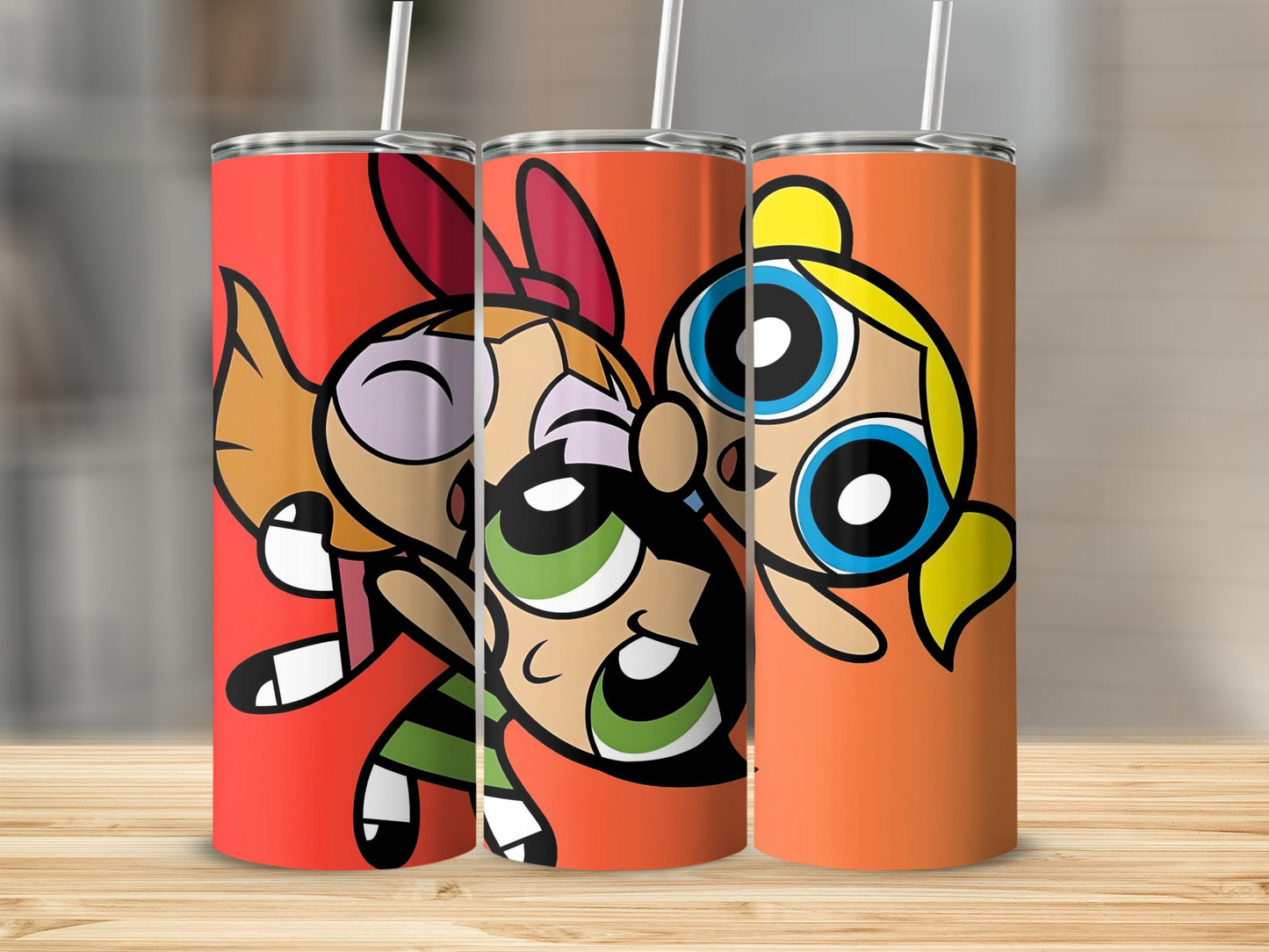 Cute Cartoon Character Design Colorful Tumbler Product