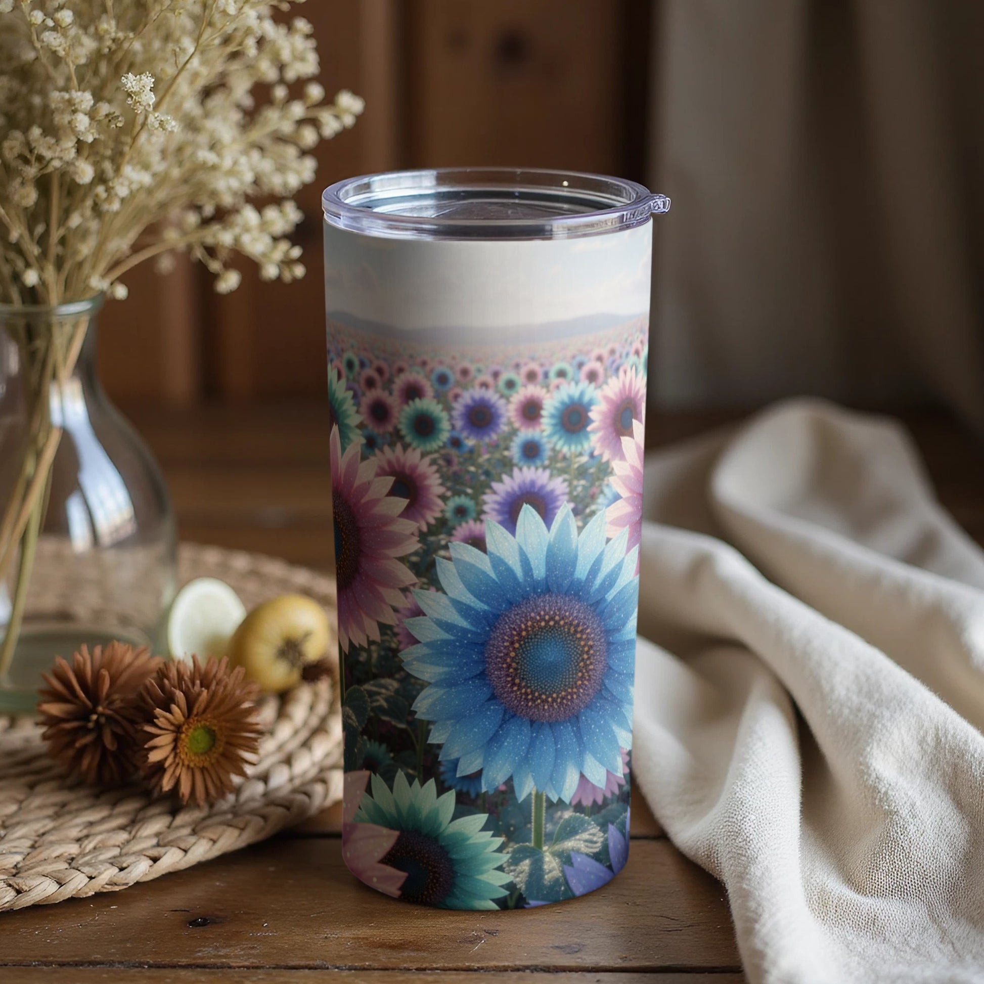 Beautiful Floral Patterned Drinkware for Everyday Use