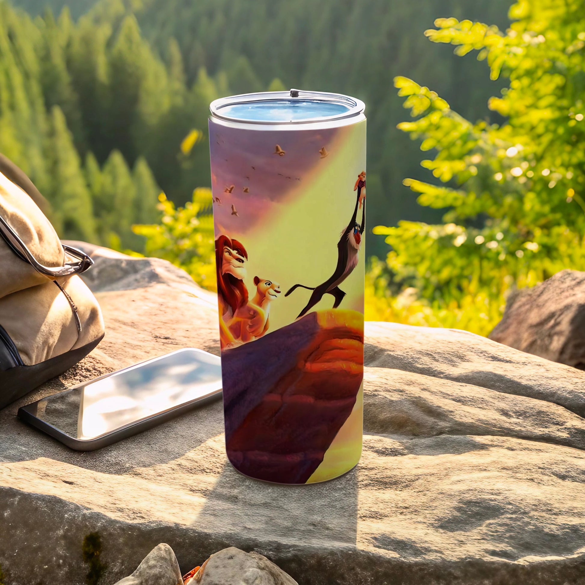 Iconic Scene Stainless Steel Travel Tumbler Cup