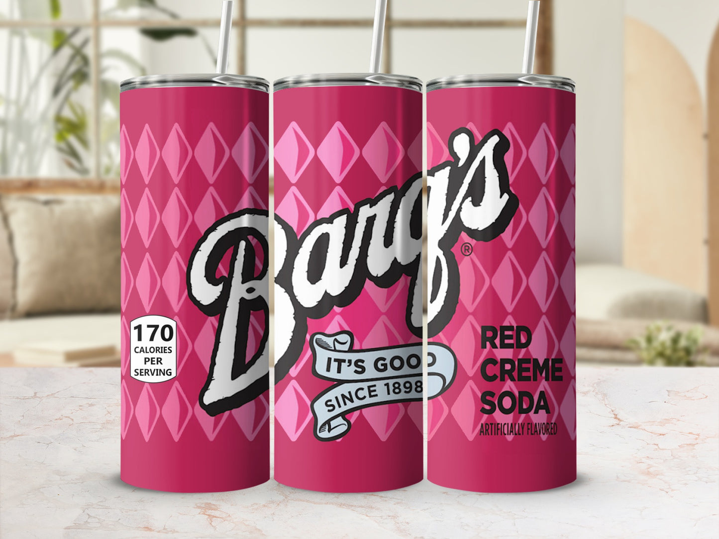 Barq's Red Creme Soda It's Good Since 1898 Tumbler product type