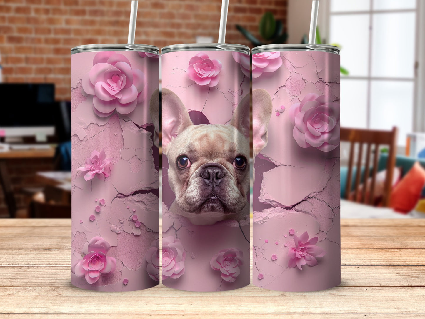 French Bulldog Pink Flowers Cracked Wall Aesthetic product type
French Bulldog
Bulldog
Dog Lover
Pink Flowers
Floral Design
Cracked Wall
Grunge Aesthetic
Cute Puppy
Pet Owner
Animal Print
Tumbler
Drinkware
Beverage Holder
Gift Idea
Unique Art
Frenchie
Dog Mom
Pink Design
Abstract Floral
Coffee Tumbler
