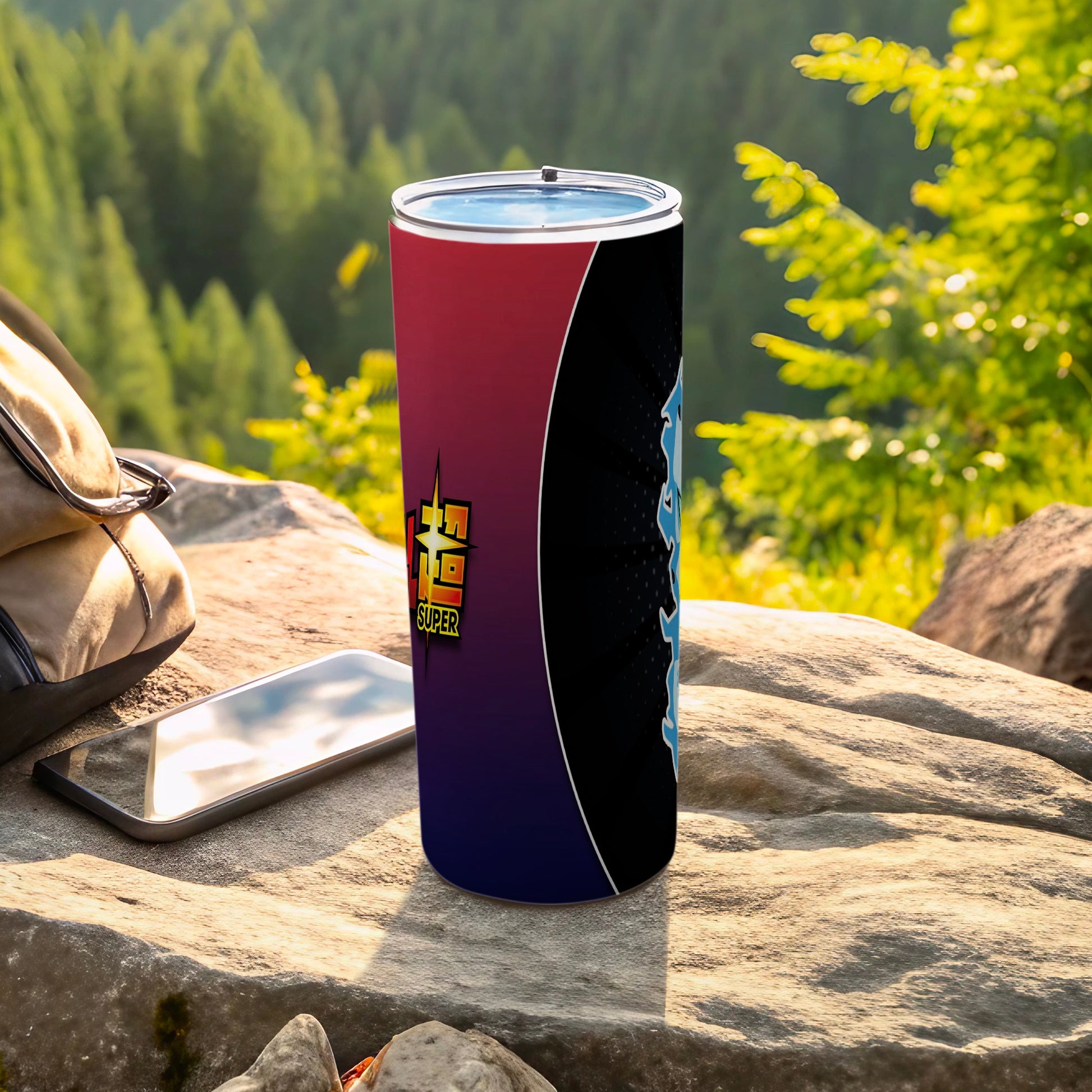 Insulated Tumbler with Anime Inspired Design Drinkware