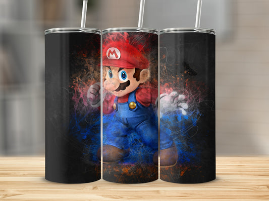 Colorful Animated Character Design Insulated Tumbler