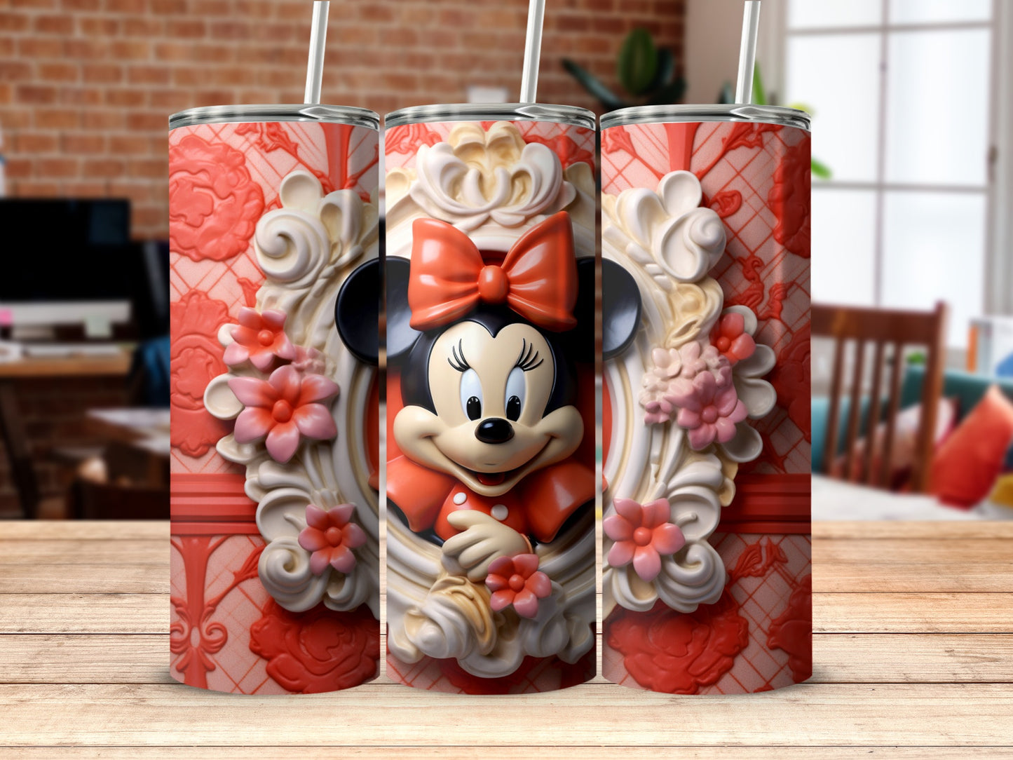 Minnie Mouse Stainless Steel Tumblers