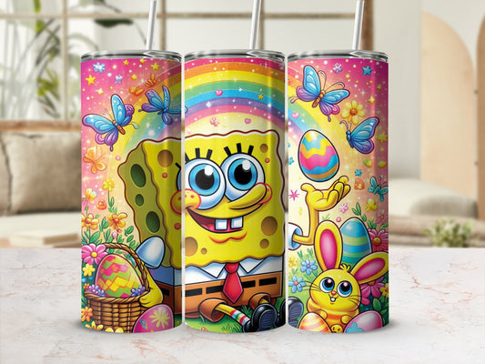 Spongebob Easter Bunny Eggs Rainbow Butterfly Colorful product type