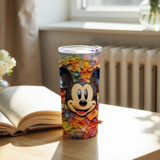 Colorful Mickey Mouse Design Travel Mug
