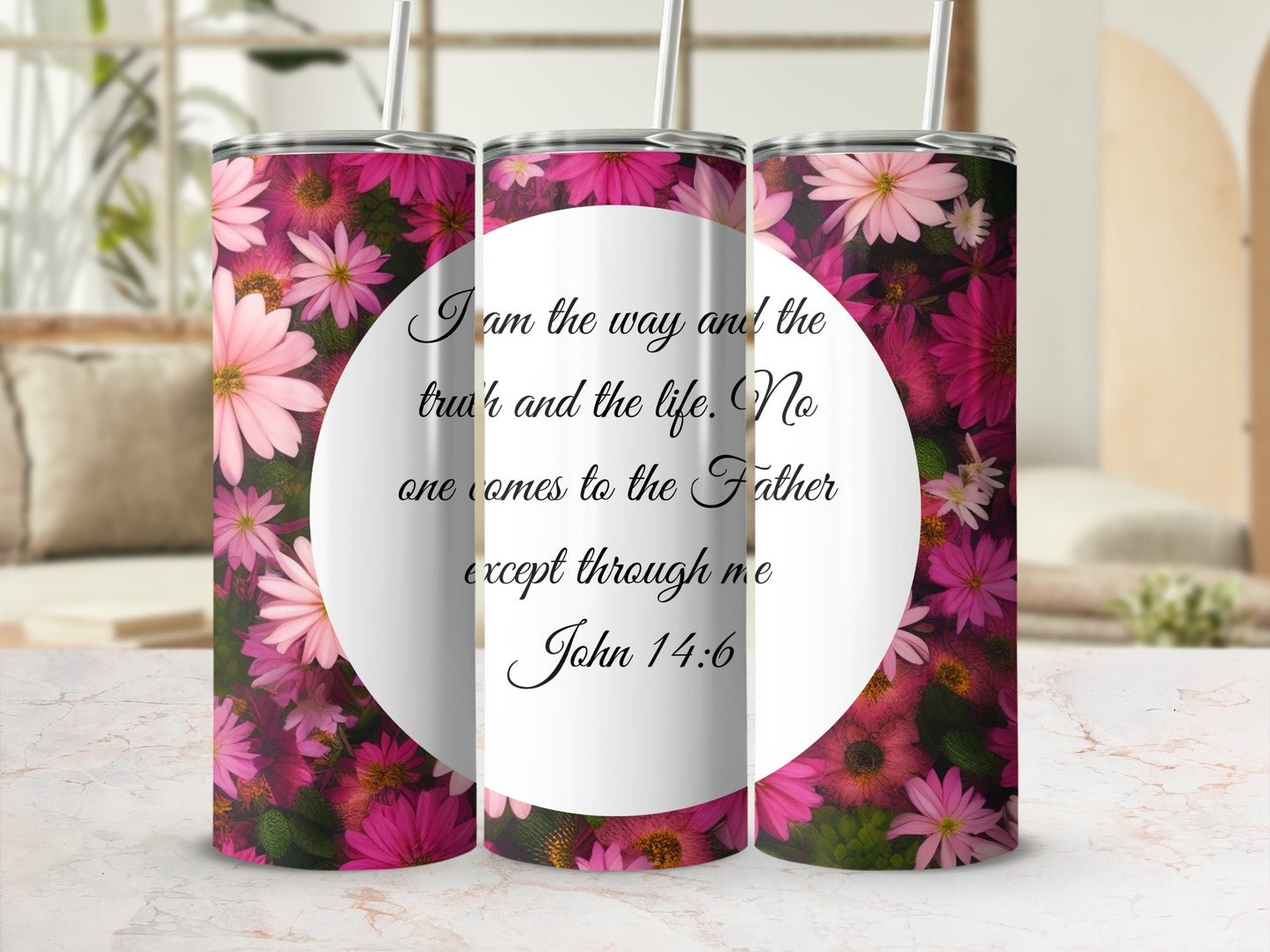 I am the way and the truth and the life drinkware