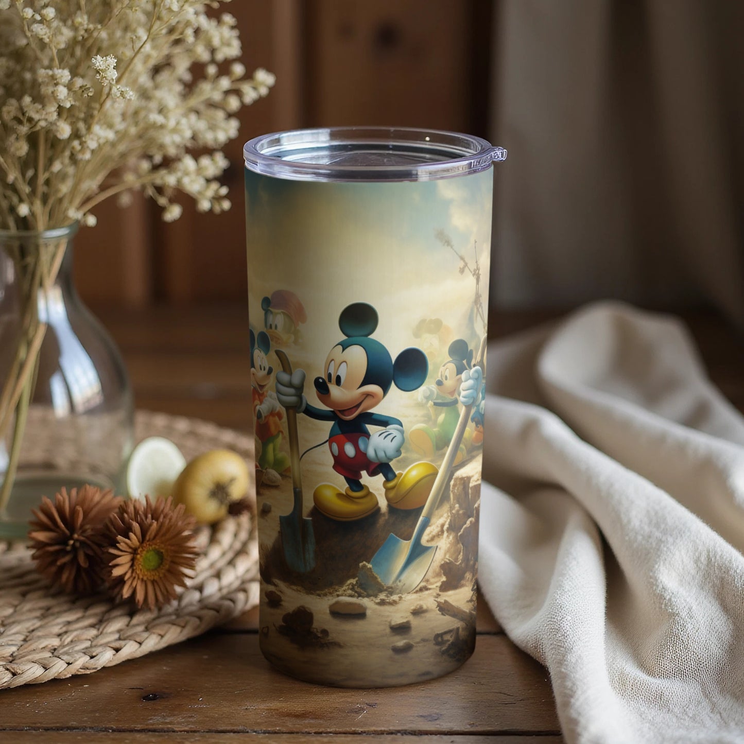 Disney Mickey Mouse Adventure Themed Tumbler
