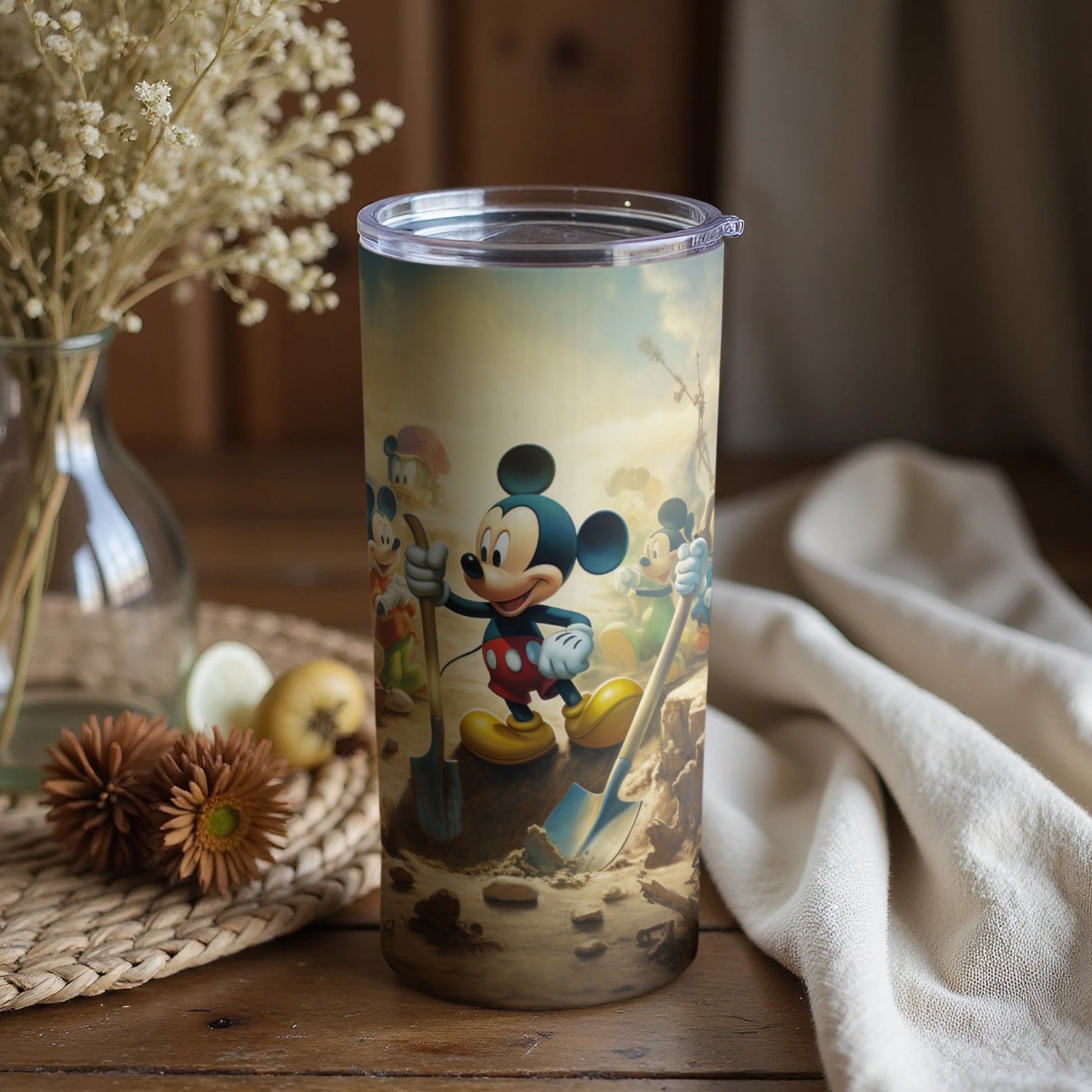 Disney Mickey Mouse Adventure Themed Tumbler