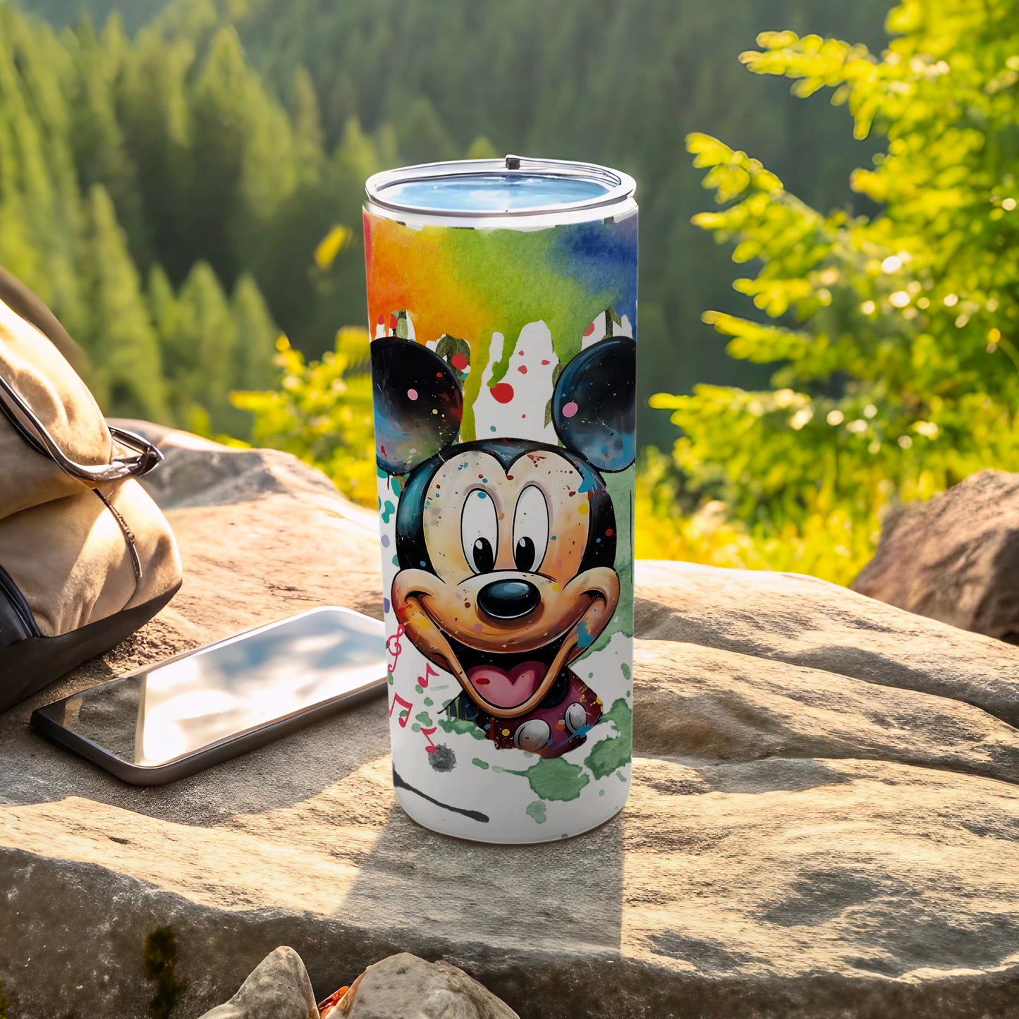 Colorful Cartoon Character Insulated Travel Tumbler