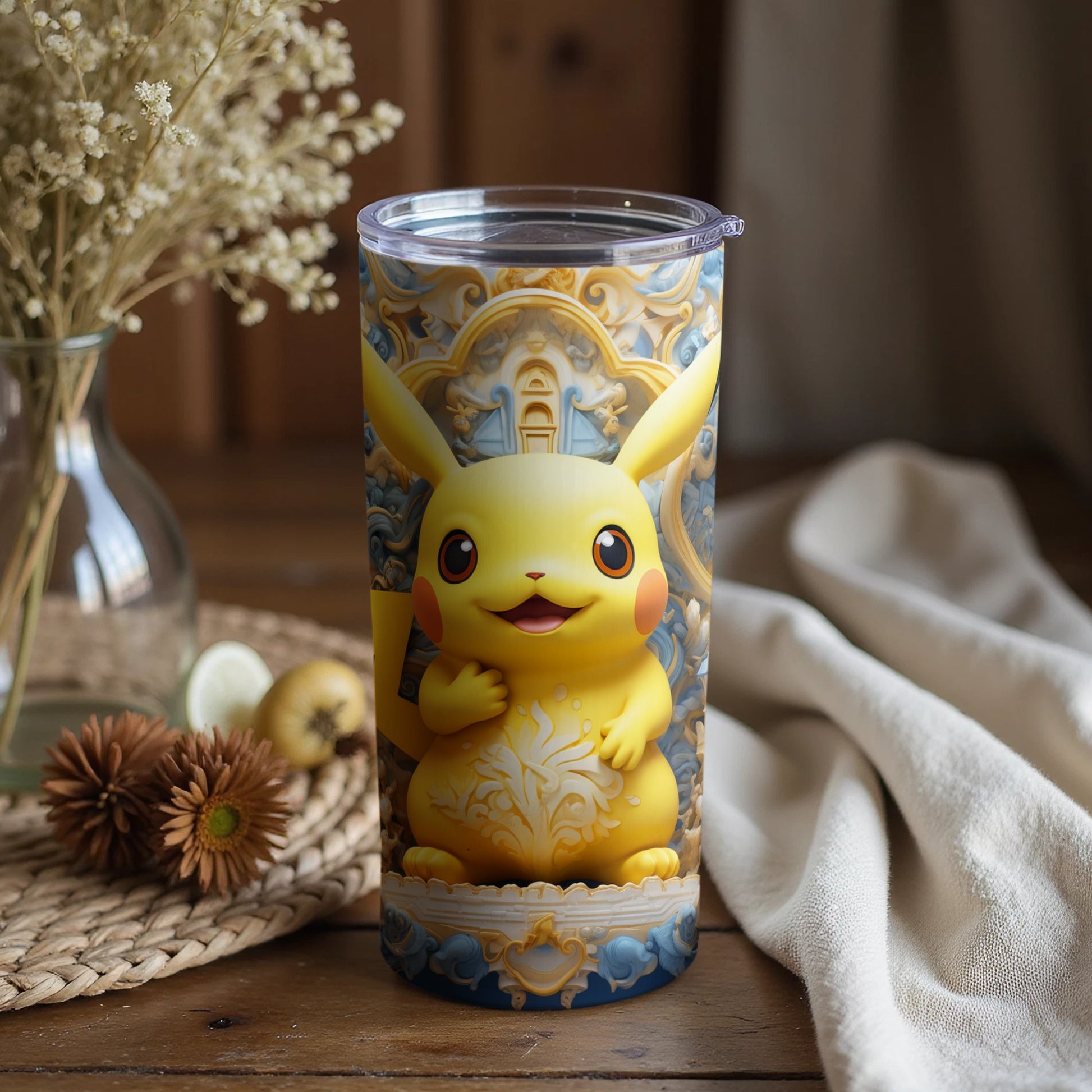 Adorable Pikachu Decorative Tumbler for Any Occasion