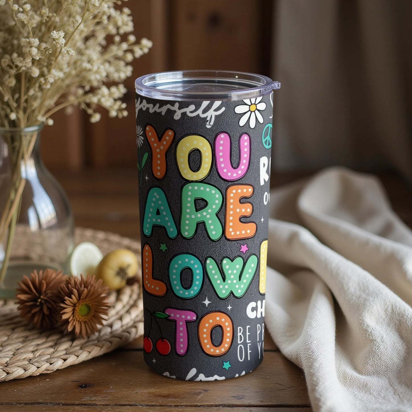 You Are Allowed To Be Both Grow Tumbler