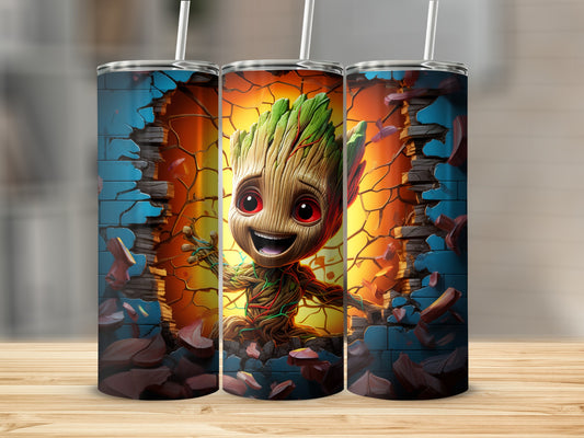 Adorable Character Design Tumbler for Fans and Collectors