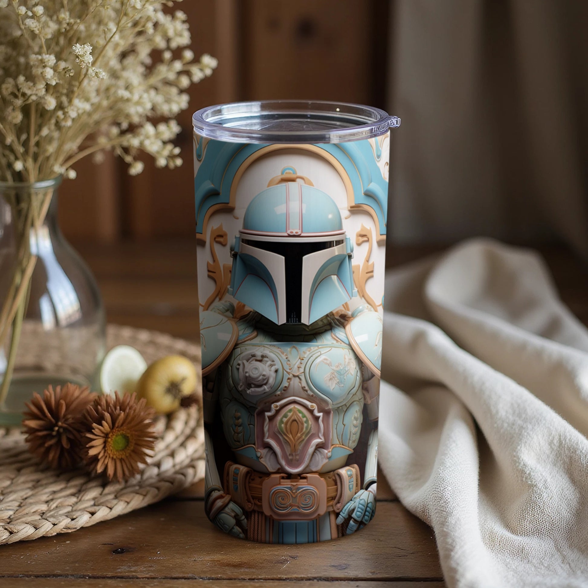 Detailed Mandalorian Armor Design Tumbler product