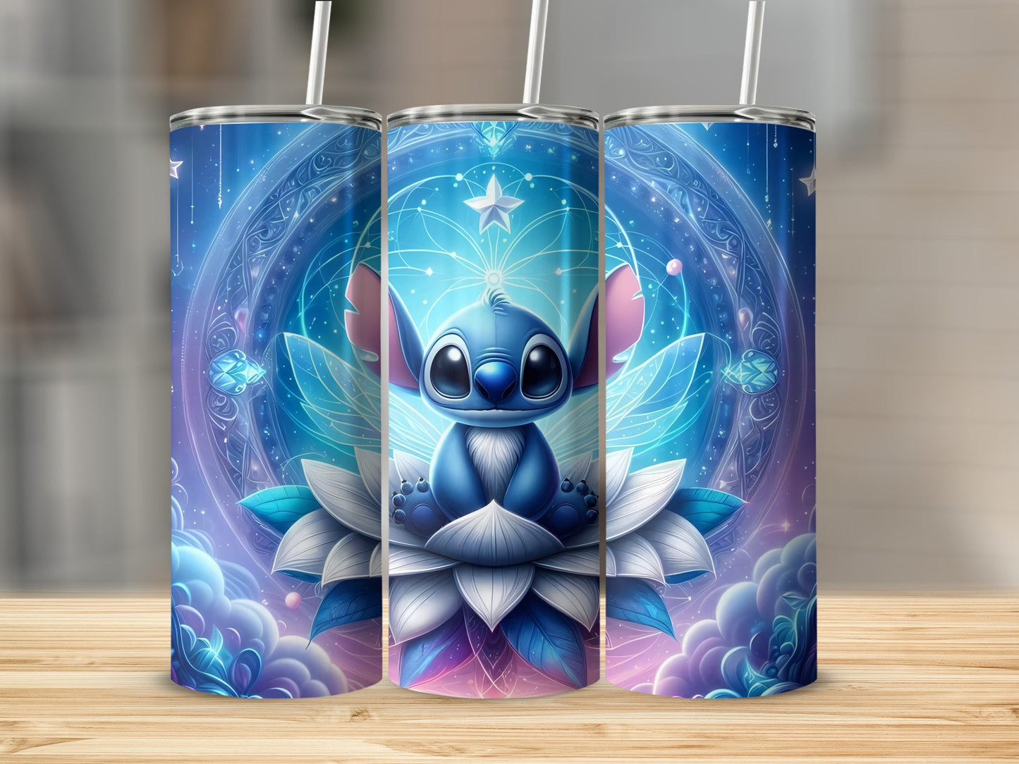 Fantasy Cartoon Creature Themed Art on Tumbler Product