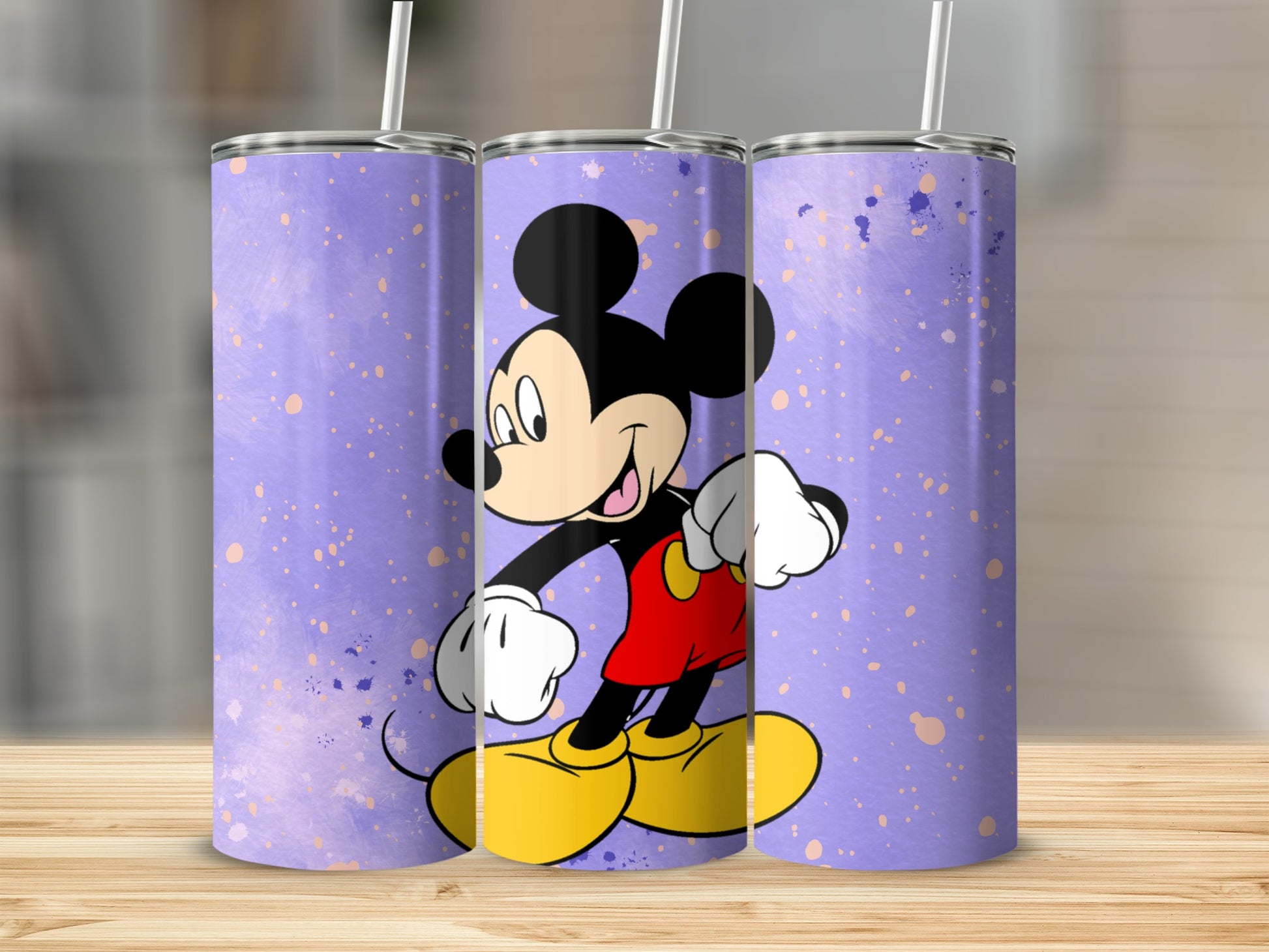 Colorful Tumbler Featuring Classic Cartoon Character