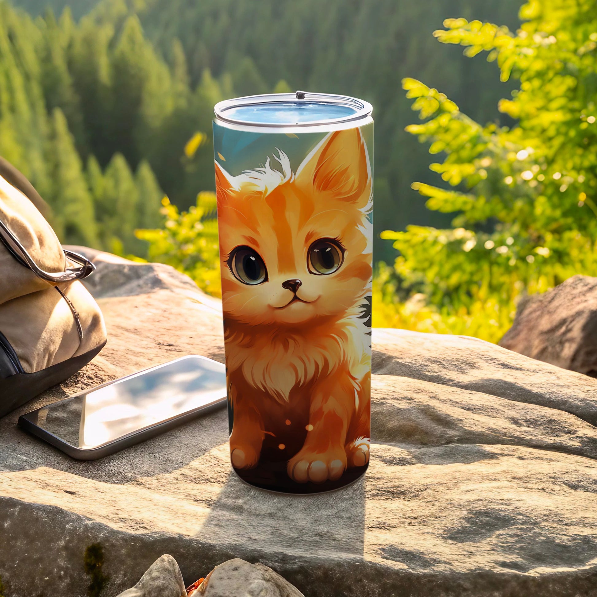 Cute Cartoon Ginger Cat Tumbler Big Eyed Feline Adorable product type
Tumbler
Cat
Kitten
Cute
Cartoon
Orange Cat
Ginger Cat
Feline
Animal Design
Pet Lover
Big Eyes
Adorable Cat
Drinkware
Insulated Bottle
Travel Cup
Gift Idea
Anime Style
Unique Design
Whiskers Cat
Beverage Container