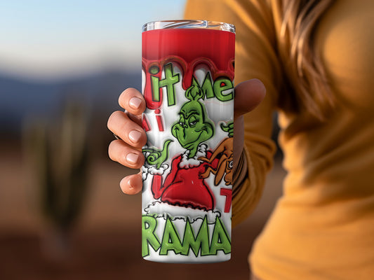 Funny Grinch Christmas Insulated Tumbler Product