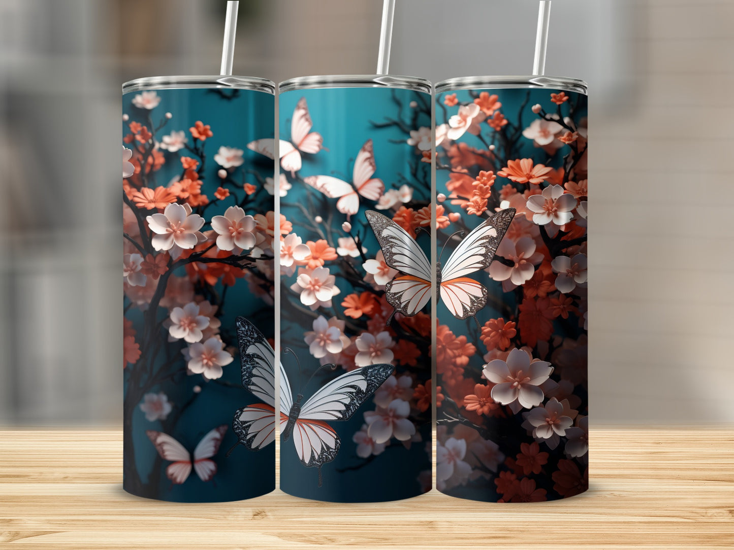 Teal Butterfly Flower Blossom Design Tumbler product type

Tumbler
Butterfly
Floral
Flowers
Blossom
Teal background
Orange flowers
White flowers
Nature theme
Spring design
Summer vibe
Drinkware
Gift
Beautiful art
Unique pattern
Botanical print
Petal design
Insect motif
Elegant aesthetic
Travel cup