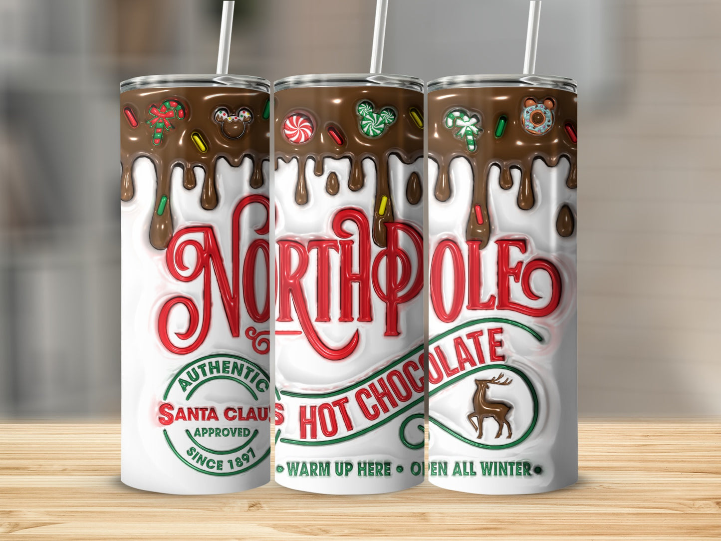 North Pole Hot Chocolate Santa Claus Approved product