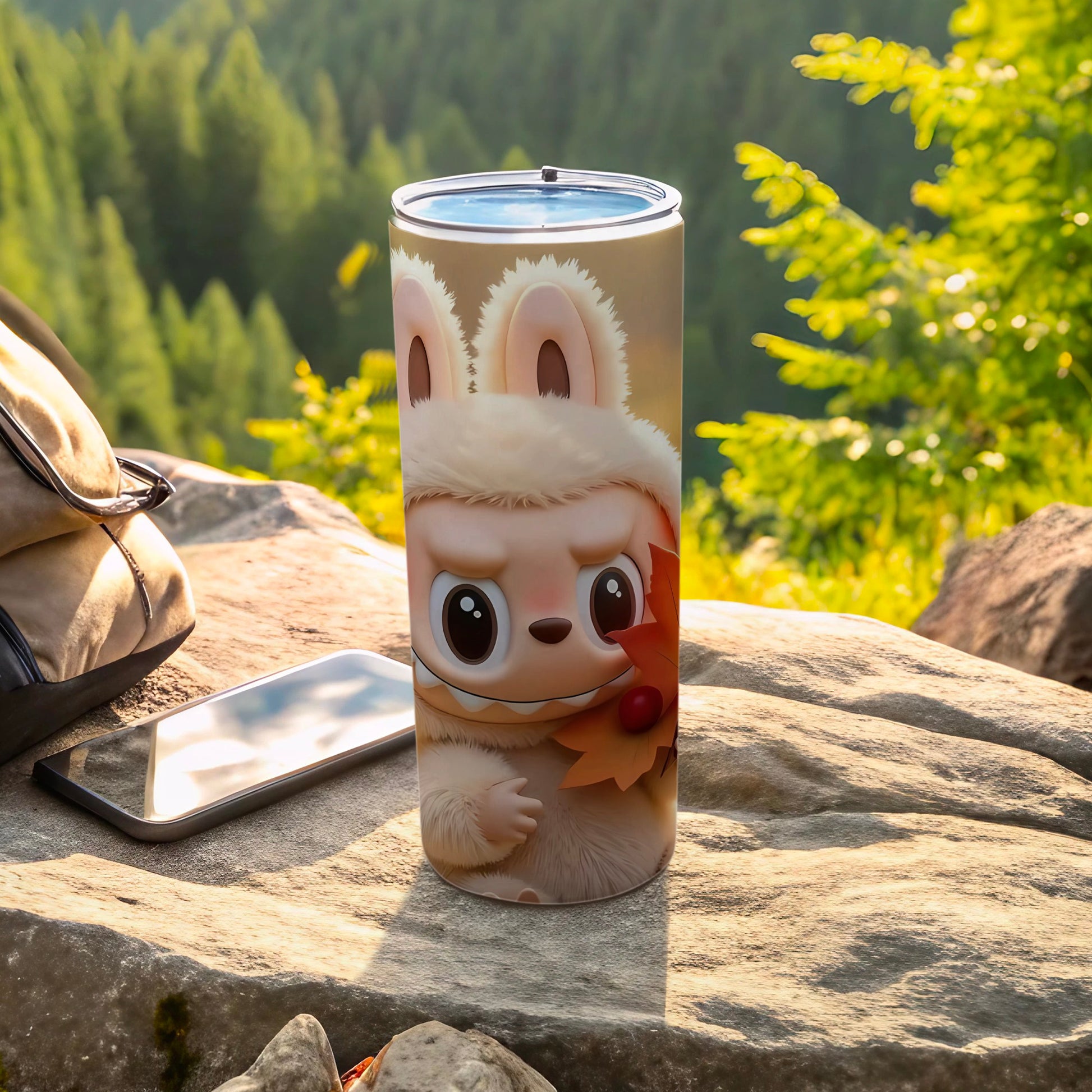 Cute Forest Cartoon Character Vacuum Insulated Tumbler