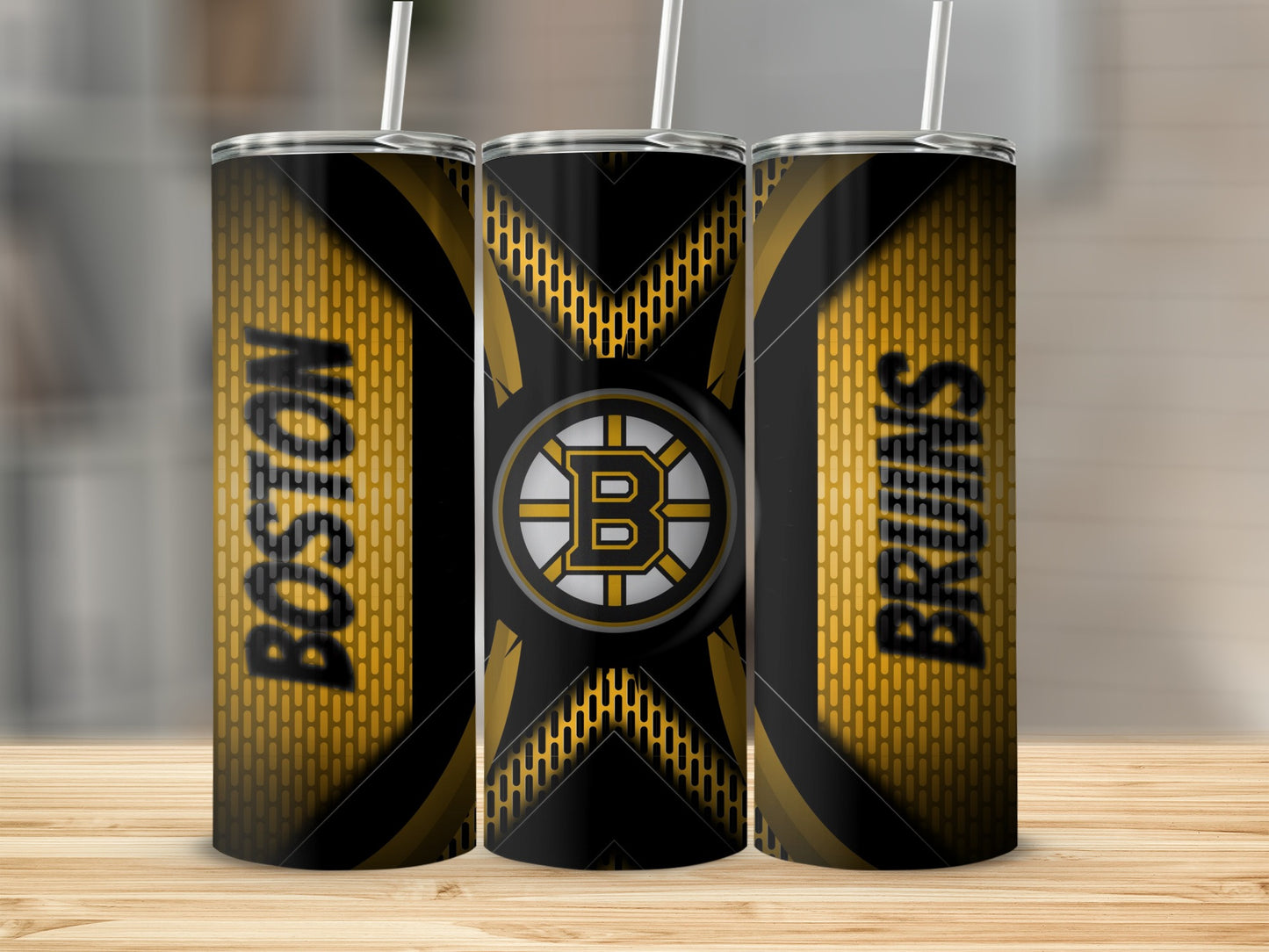 Boston Bruins Emblem Fan Gear Design for Hockey Lovers Tumblers