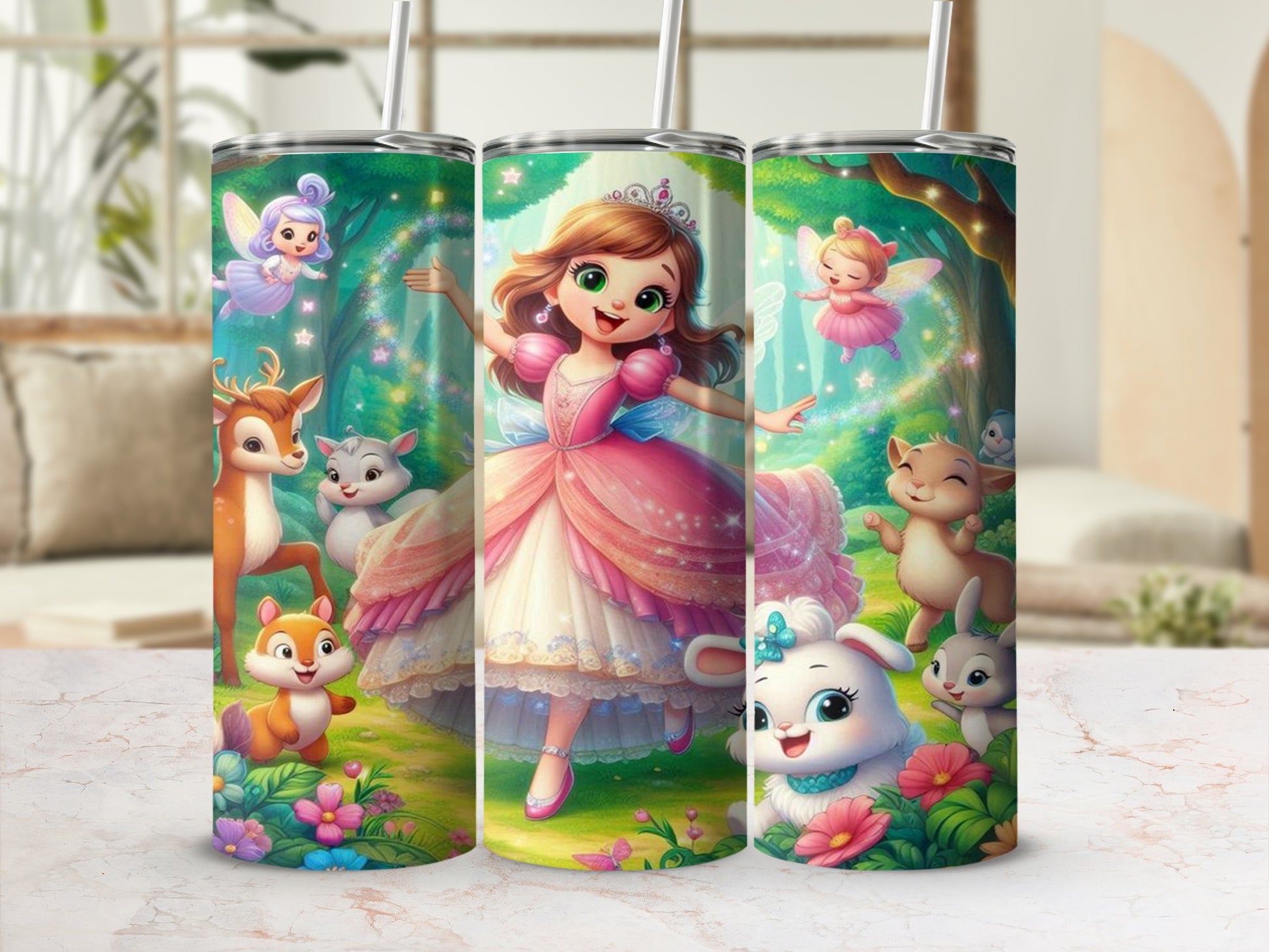 Enchanting Fairy Princess with Animal Friends Product