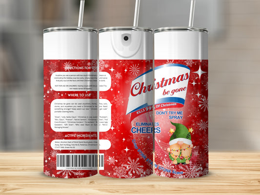 Christmas Be Gone Eliminate Holiday Cheers Spray