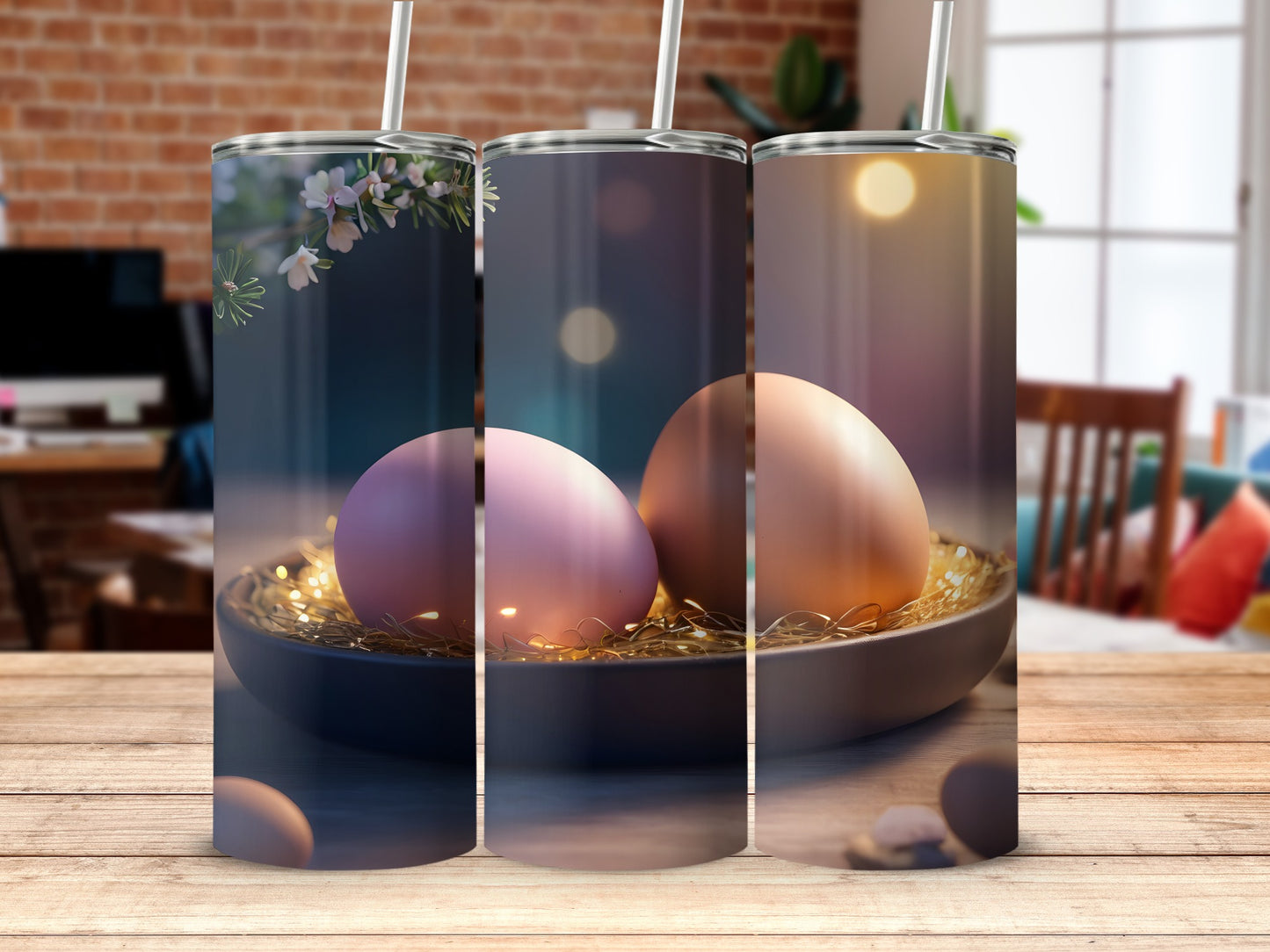 Spring Blossom Eggs Fairy Lights Tumbler product type
