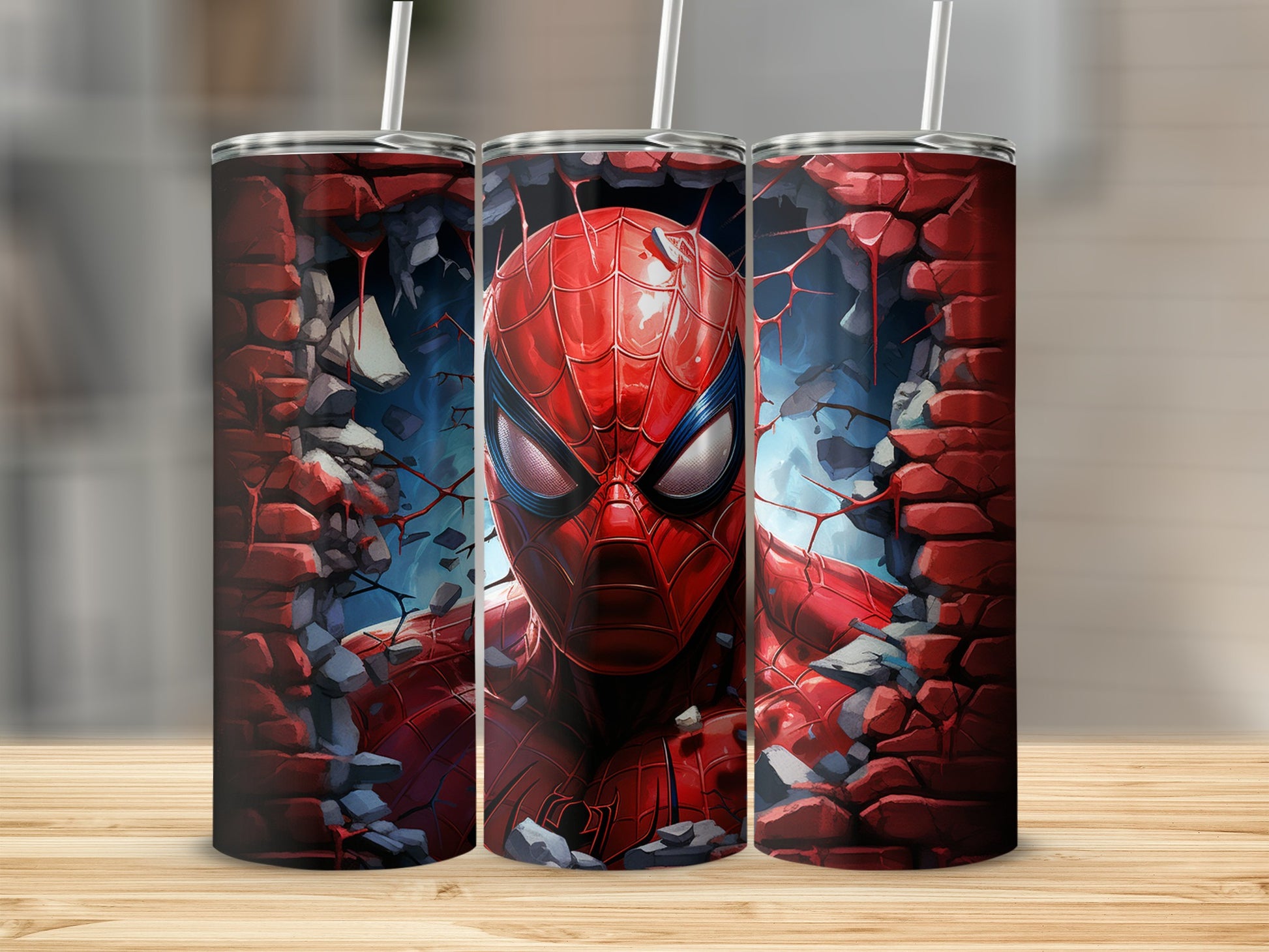 Spider Hero Tumblers with Unique Design