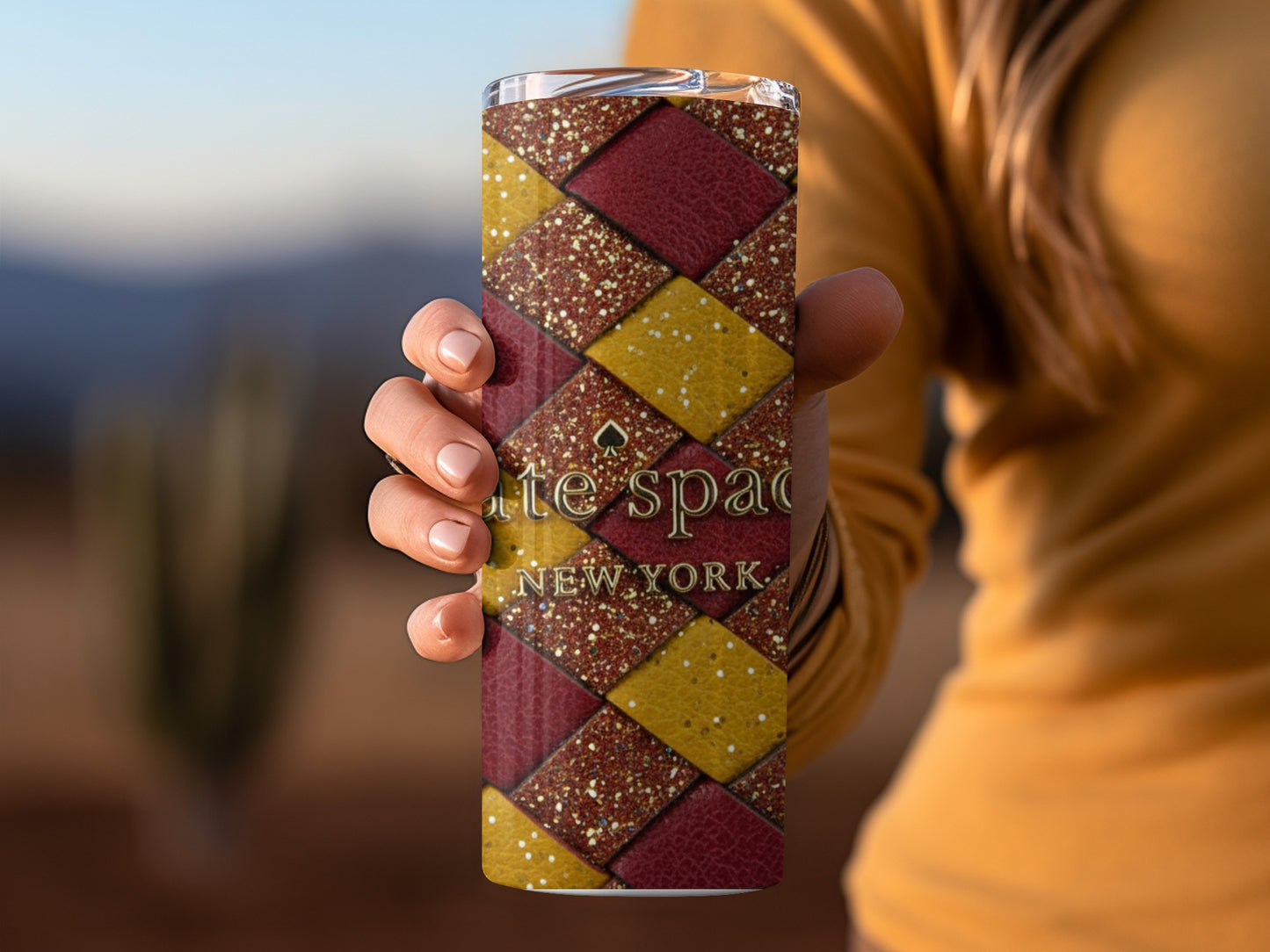 Inspired By Fabulous Kate Spade New York Sparkling Woven Design Tumblers