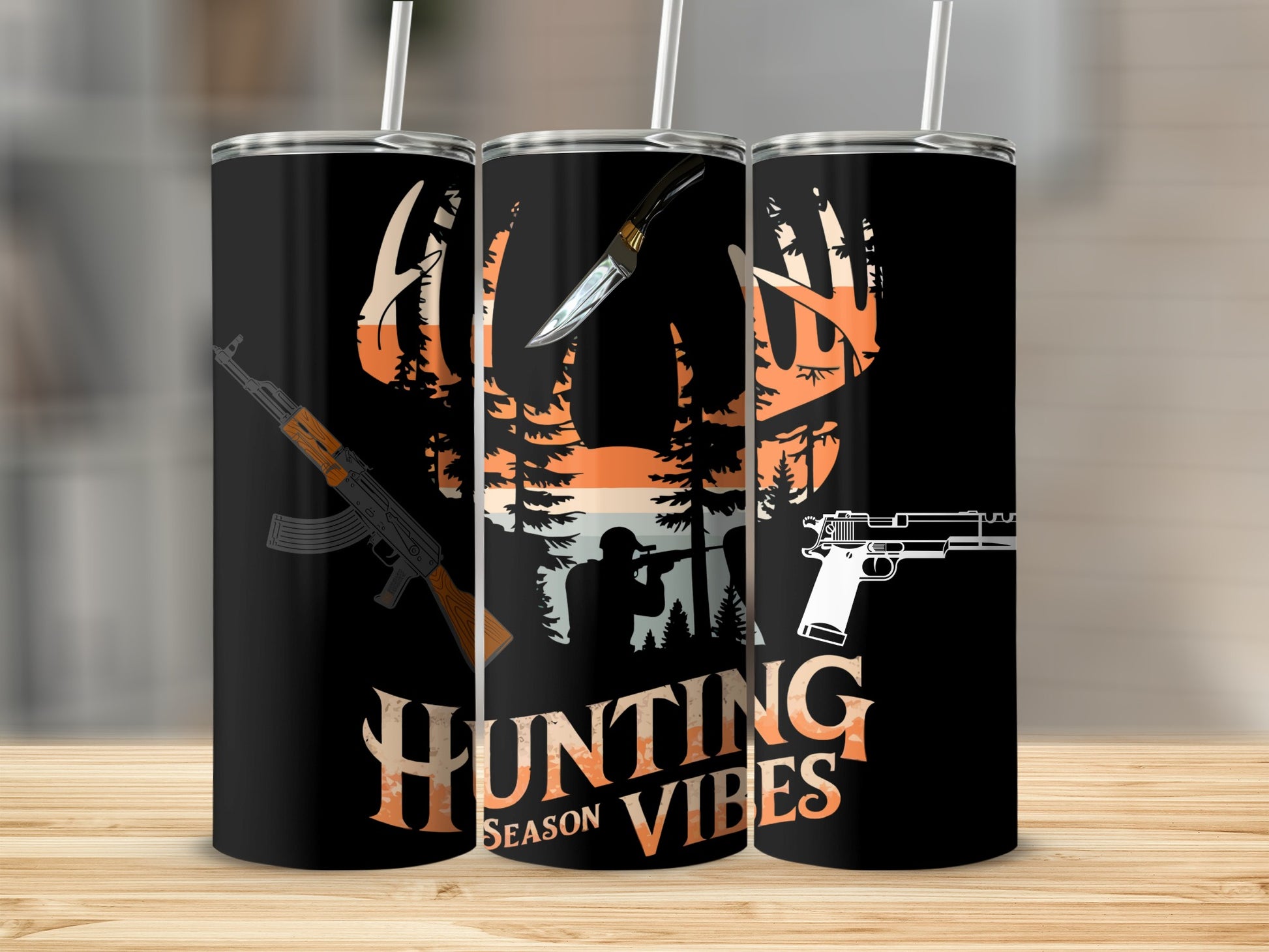 Hunting Season Vibes Tumbler Remote Areas Product
