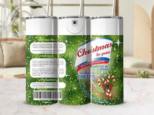 Christmas Be Gone Kills 99 Percent Of Christmas Cheer Spray