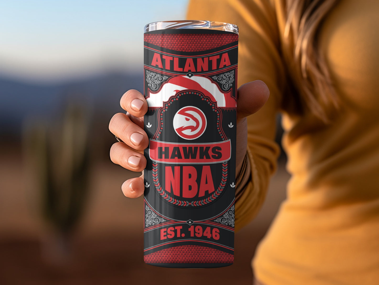 Atlanta Hawks NBA Established 1946 Official Logo Tumbler