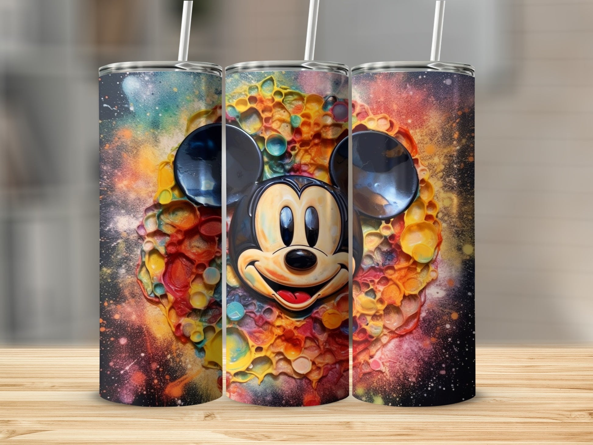 Colorful Mickey Mouse Design Tumbler product