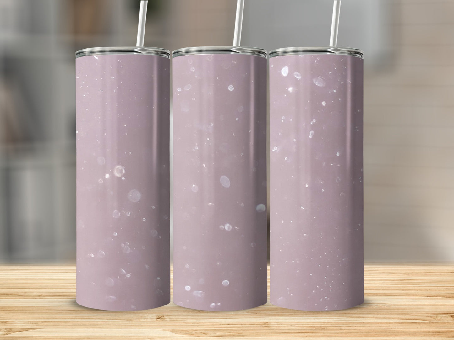 Lavender Speckled Design Insulated Tumbler Product