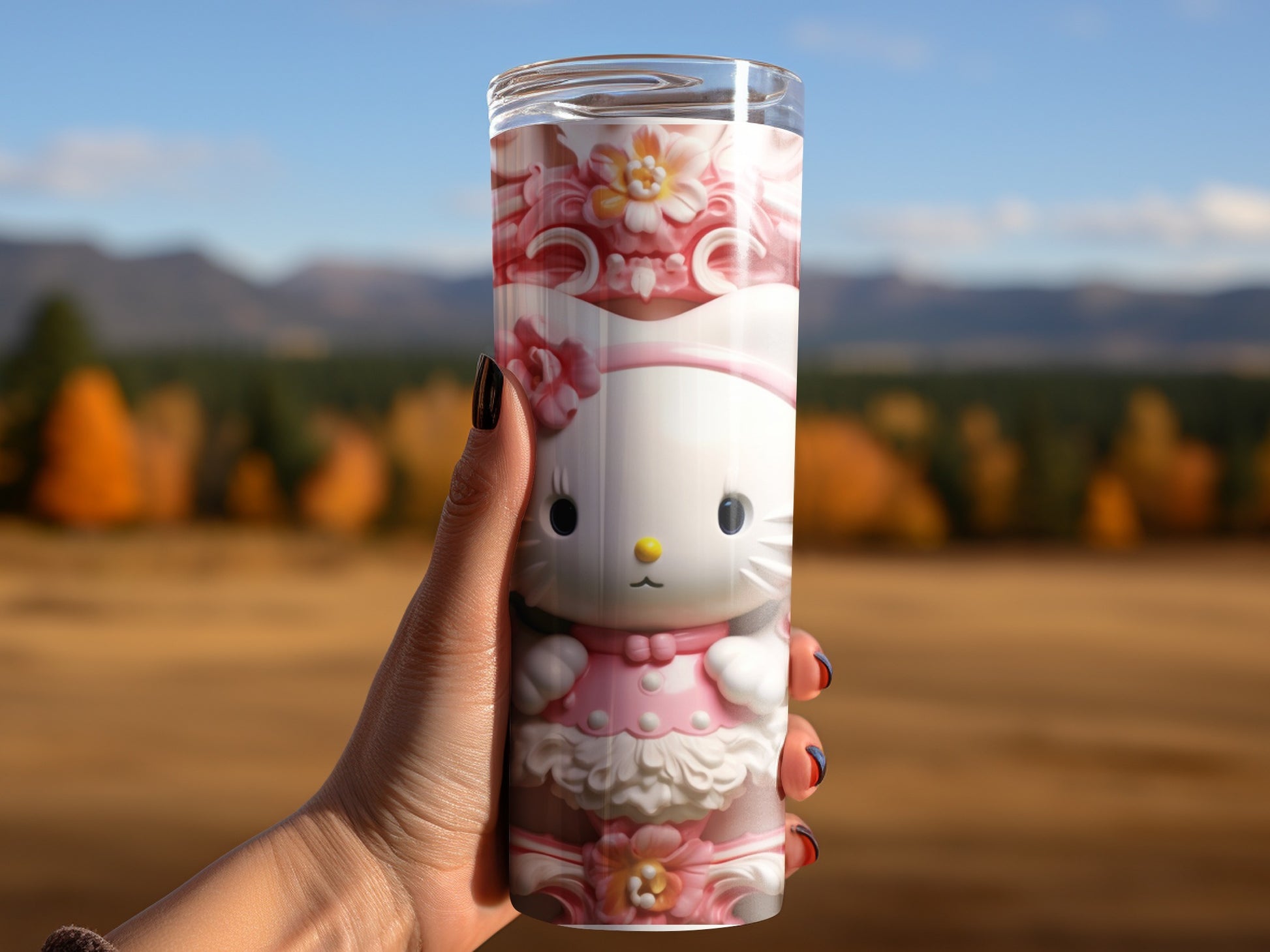 Adorable Hello Kitty Themed Collectible Cup