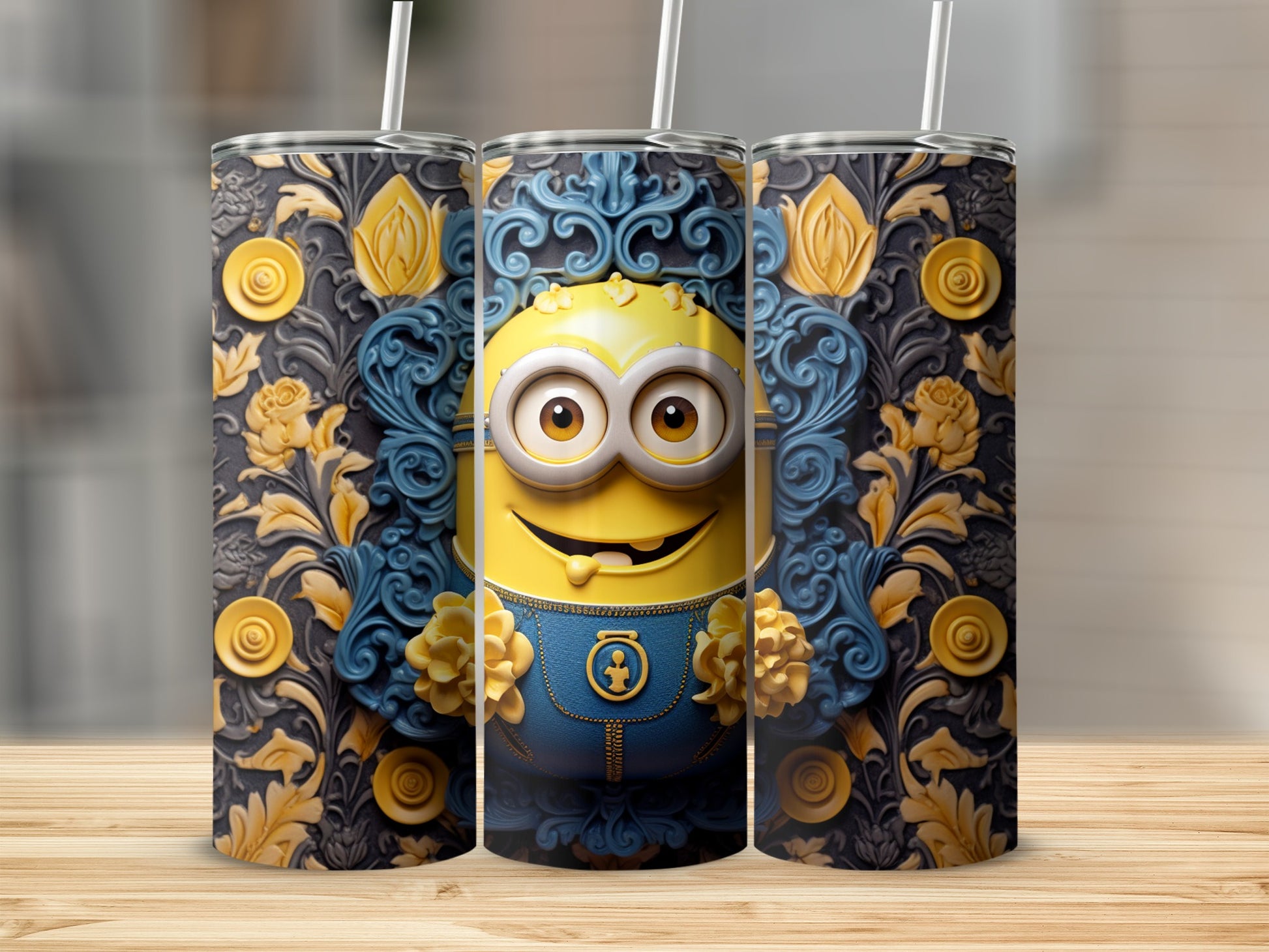 Cute Cartoon Character Themed Decorative Drinkware