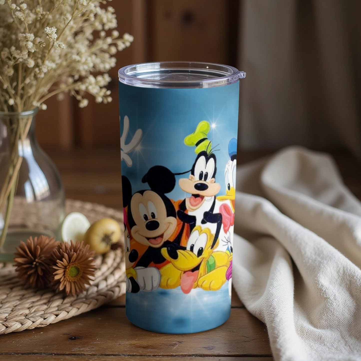 Cheerful Cartoon Characters Tumbler For Everyday Fun