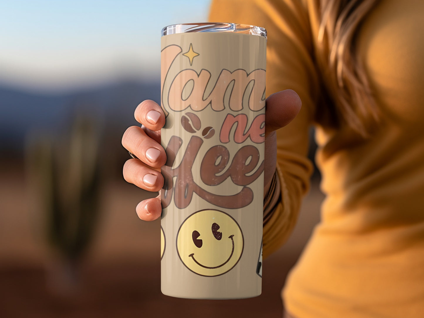 Start Your Day With A Smile Coffee Tumbler