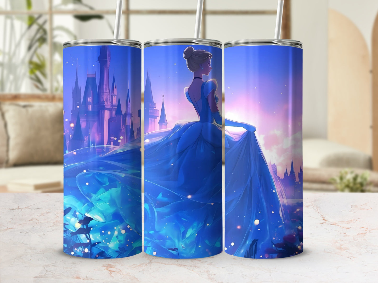 Fairy Tale Princess in Castle 20 oz Tumbler